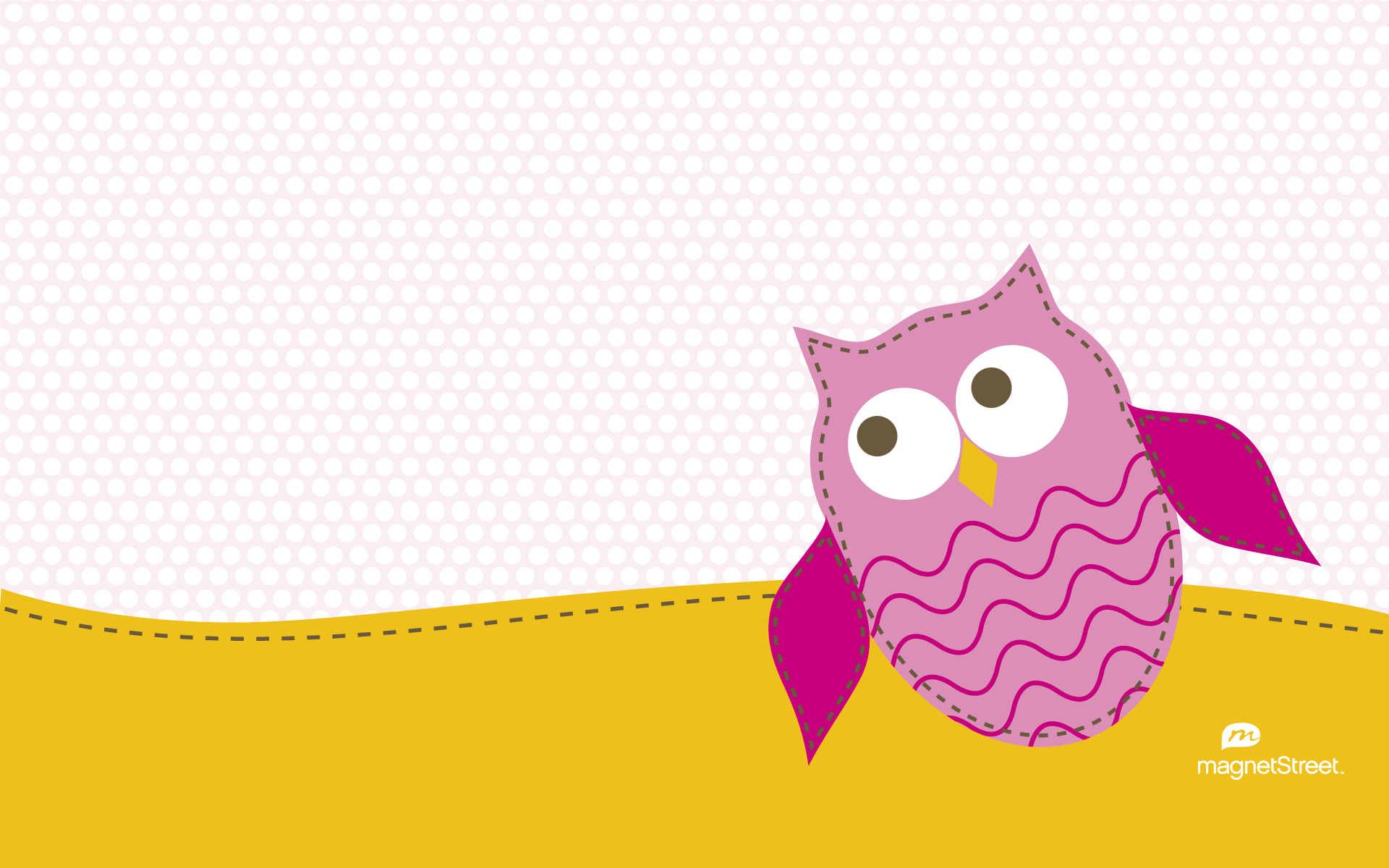 1920x1200 Freebie Friday: Spring Owl. Magnetstreet Wedding Blog, Desktop