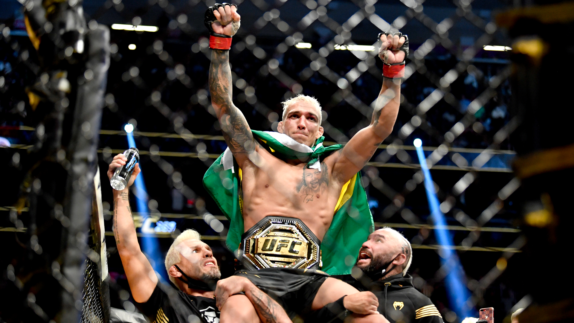 1920x1080 Oliveira remains champion after Poirier submission, Pena stuns Nunes at UFC 269, Desktop