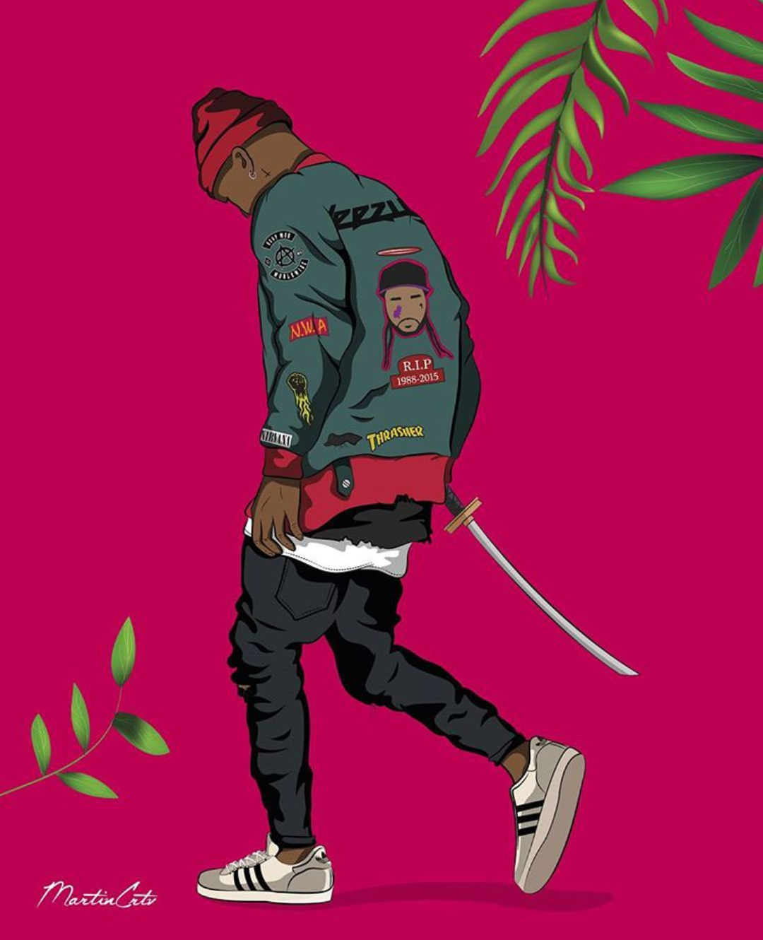 1080x1330 boondocks hypebeast cartoon, Swag wallpaper, Phone