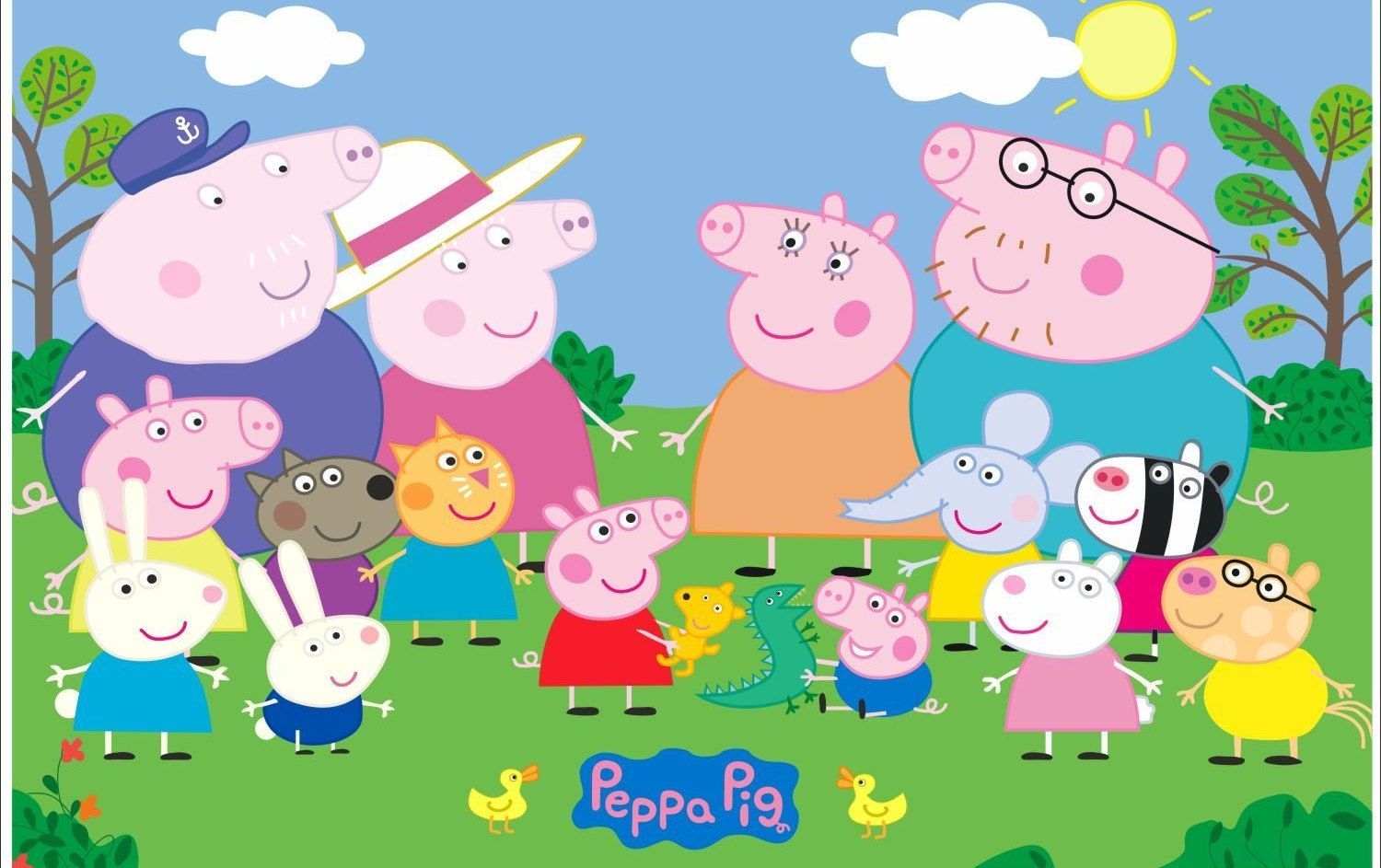 1500x950 Peppa Pig Background, Desktop