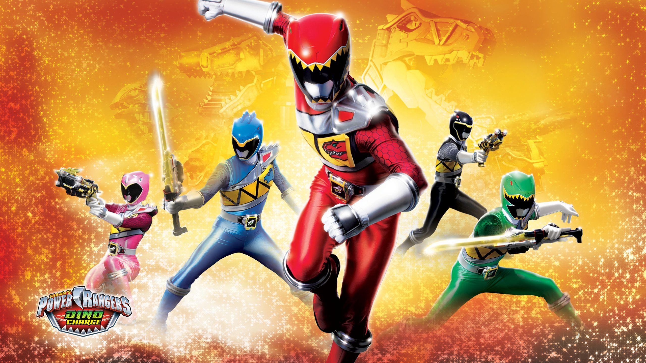 2560x1440 Power Rangers Dino Charge Wallpaper, Desktop