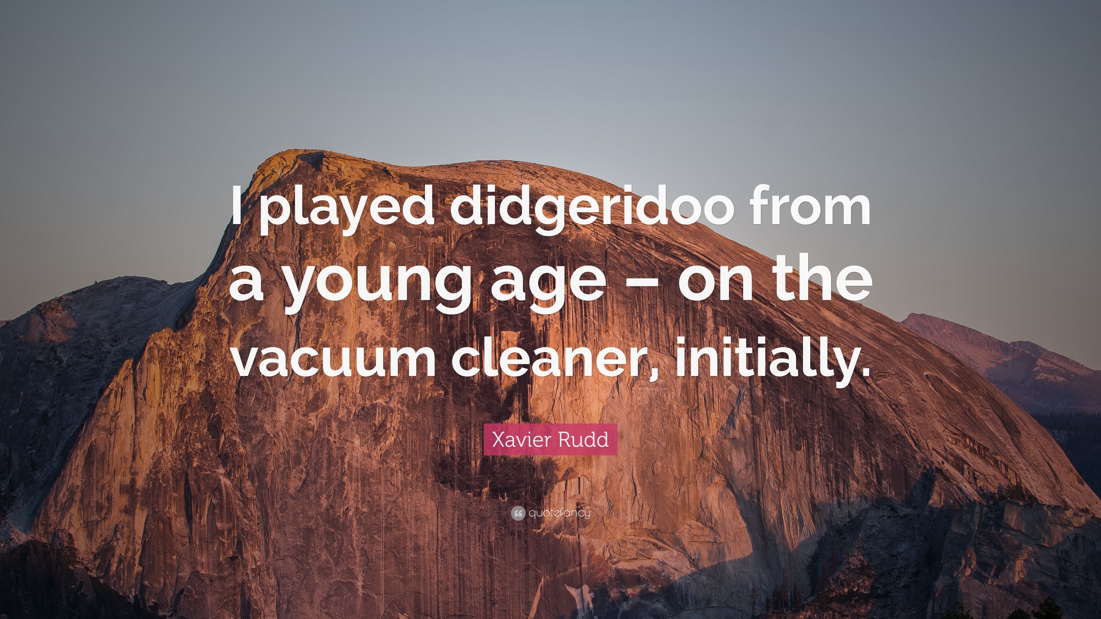 3840x2160 Xavier Rudd Quote: “I played didgeridoo from a young age, Desktop