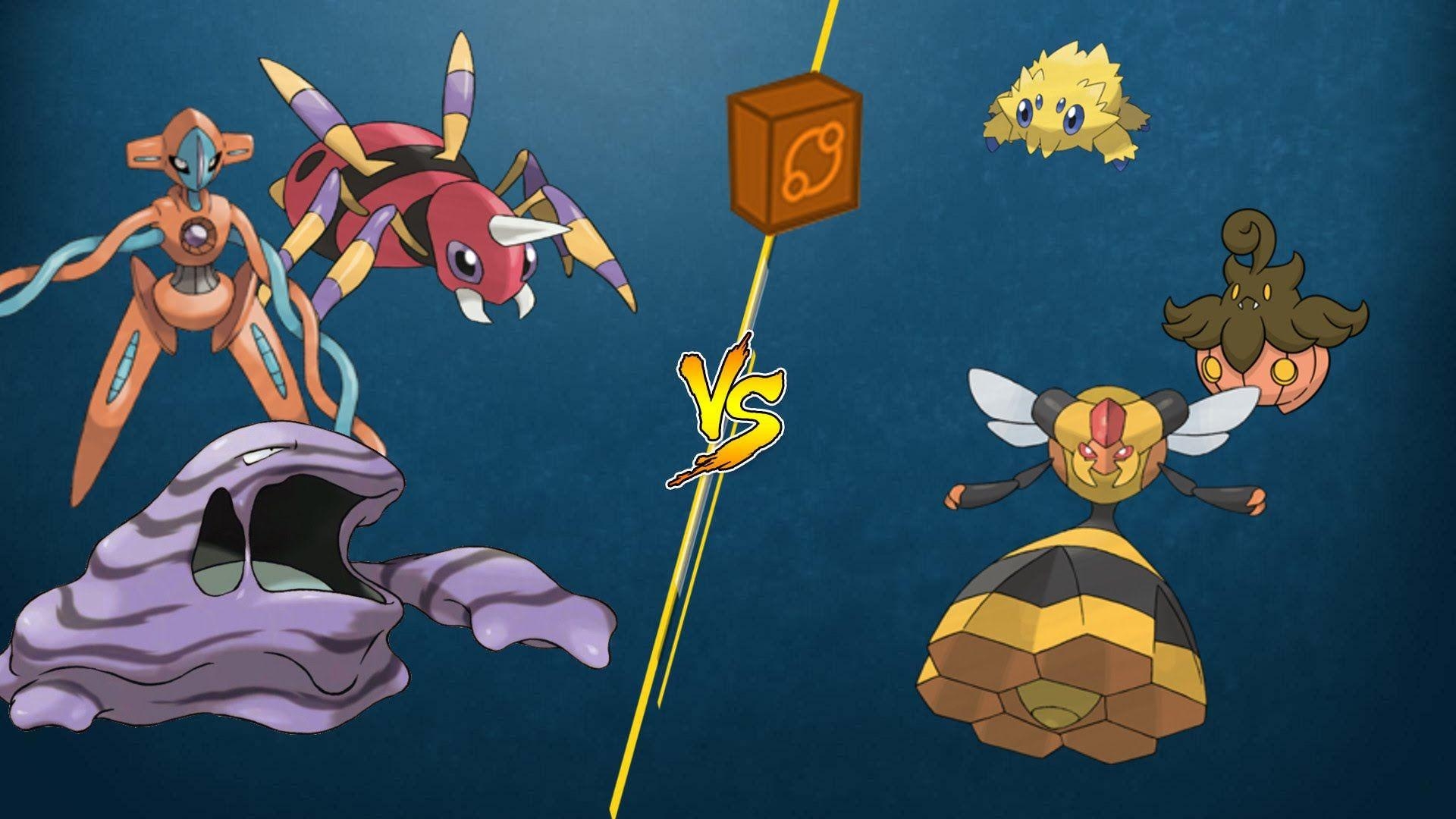 1920x1080 PTCGO Stream Match Muk Deoxys Ariados Vs Vespiquen Night March, Desktop