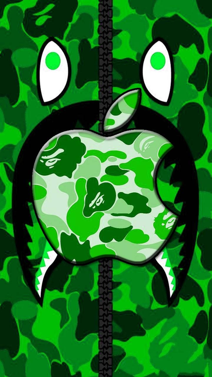 720x1280 BAPE Apple Wallpaper, Phone