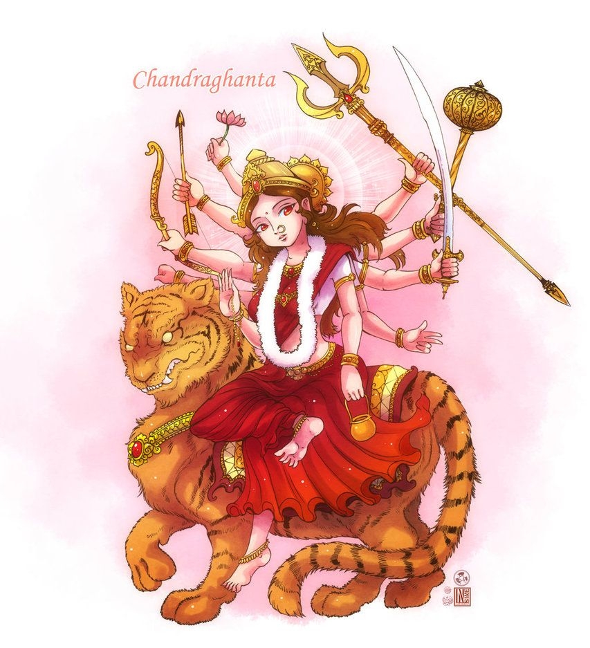 860x940 Chandraghanta Devi ideas. durga goddess, durga, devi, Phone