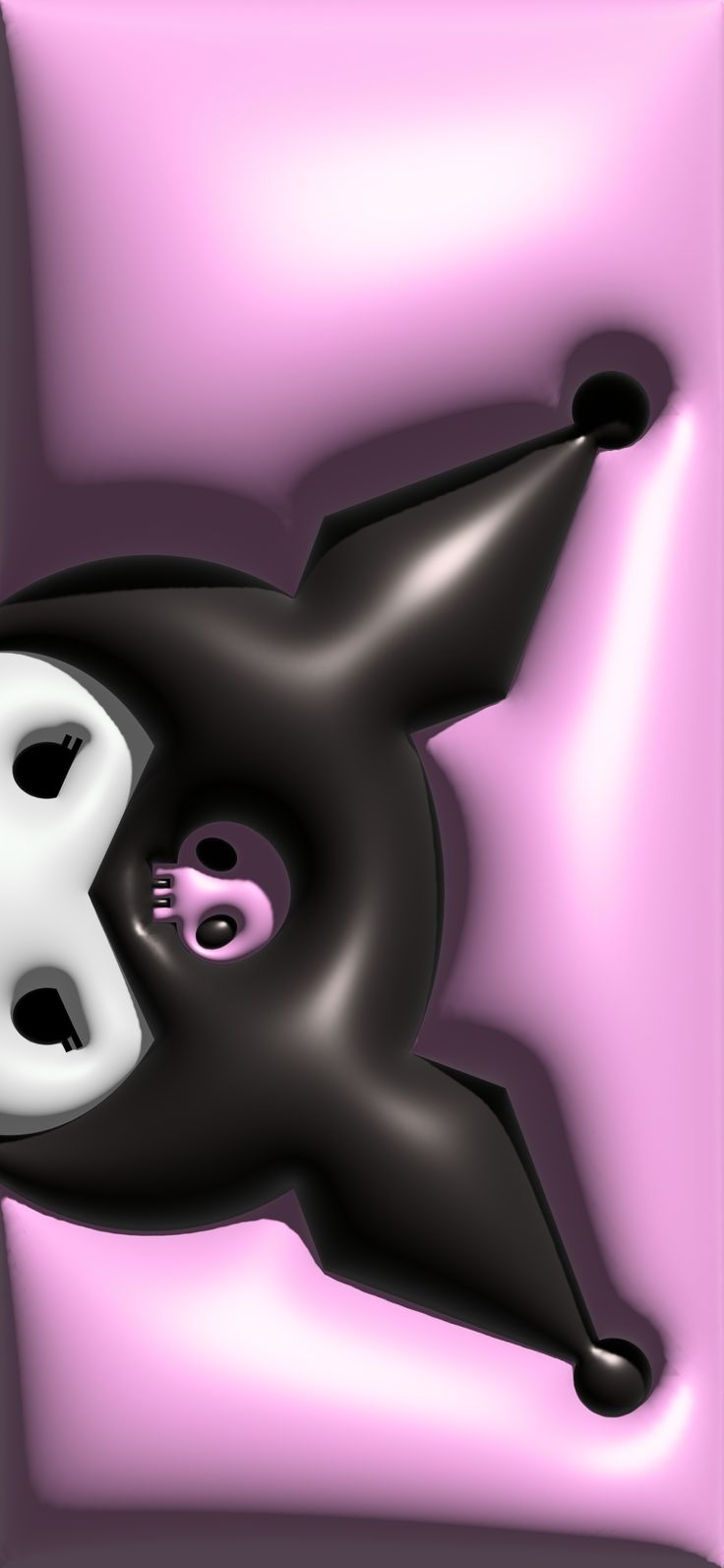 740x1600 kuromi 3D walpaper. Hello kitty iphone, Phone