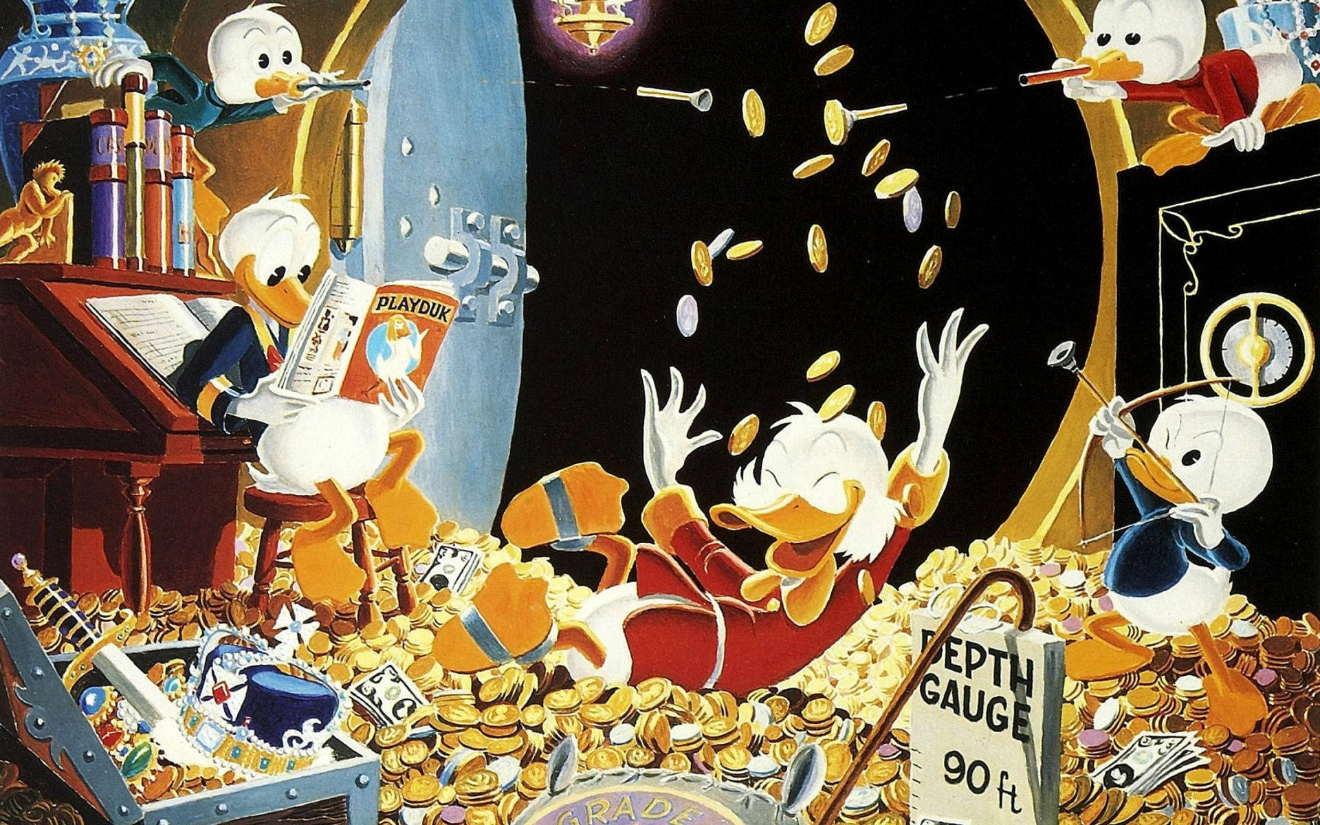 1920x1200 Scrooge Mcduck HD Wallpaper 100++, Desktop