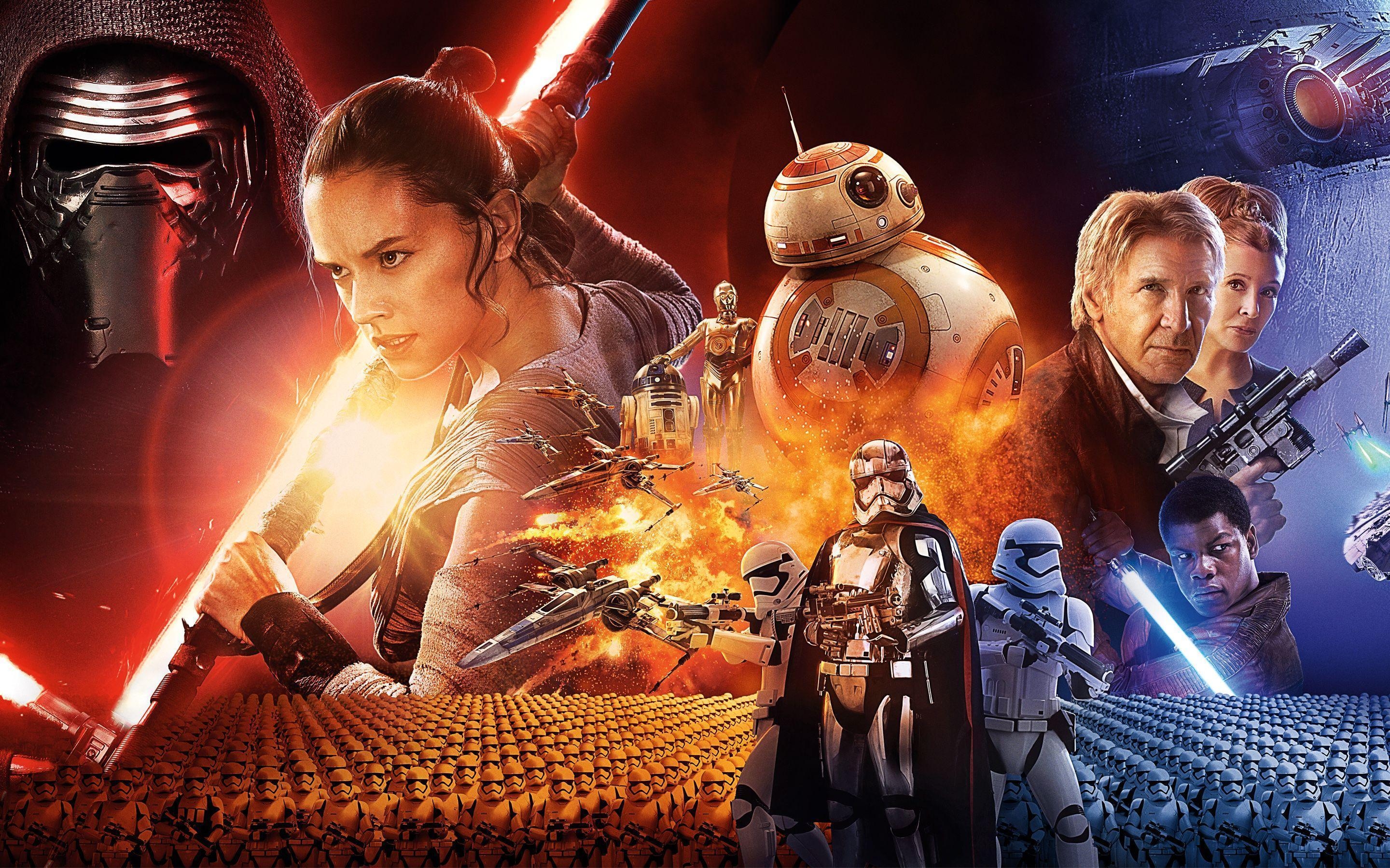 2880x1800 Star Wars The Force Awakens Wallpaper Android, Desktop