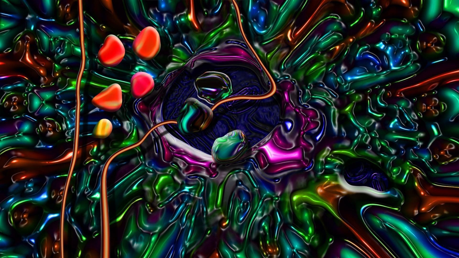 1920x1080 Psychedelic HD Wallpaper, Desktop