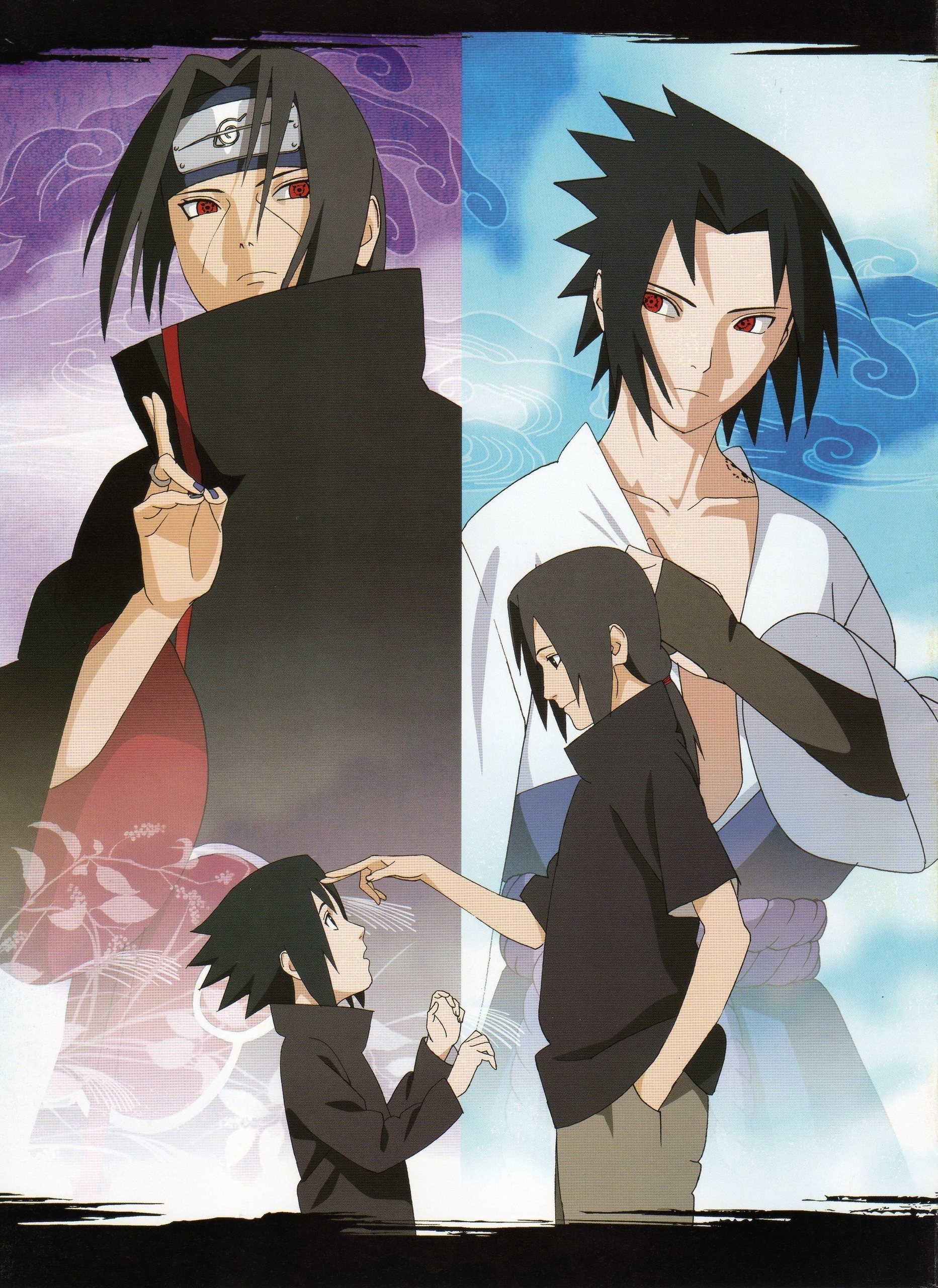 1870x2560 Sasuke Itachi Wallpaper, Phone