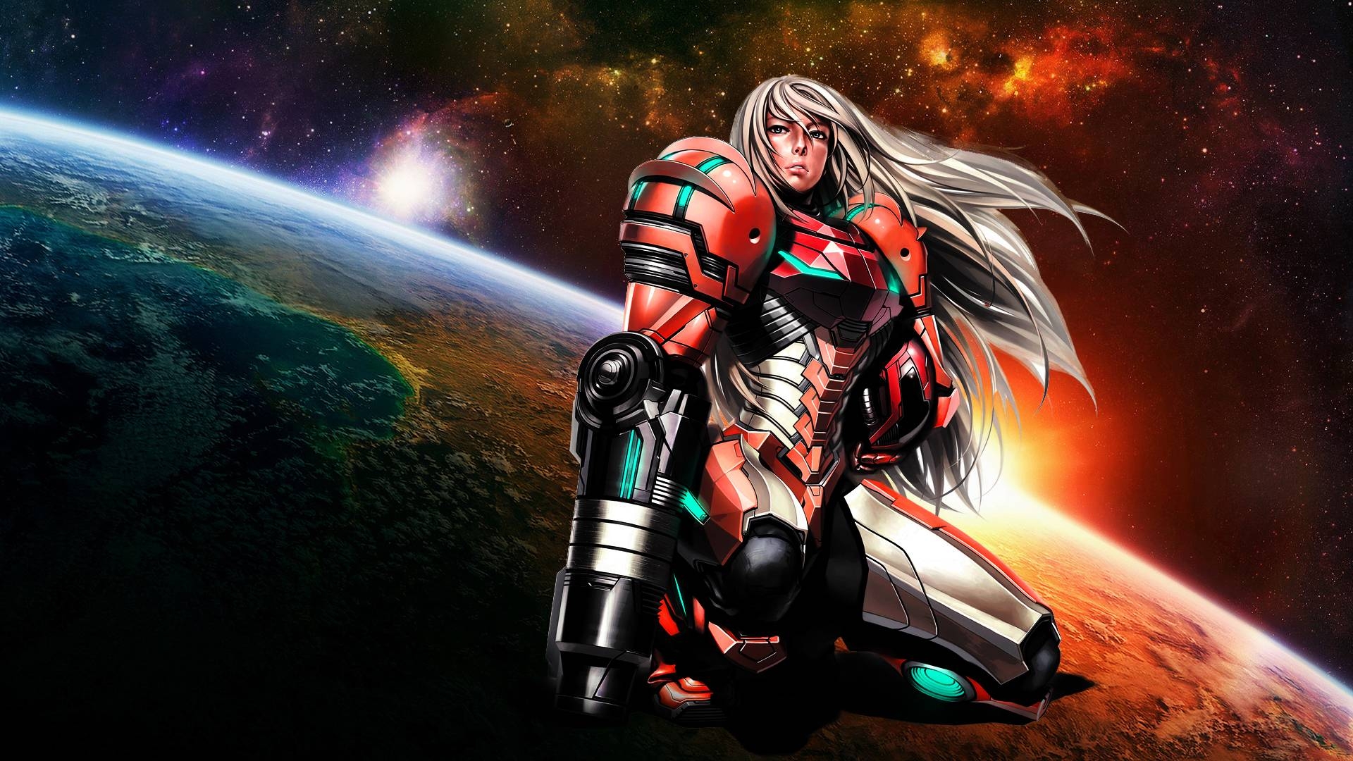 1920x1080 image For > Samus Aran Zero Suit Wallpaper, Desktop