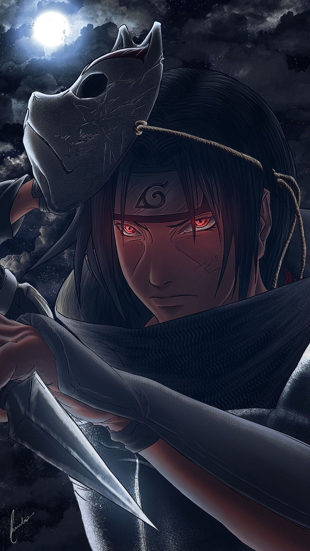 1060x1890 Itachi Aesthetic Pics, Phone