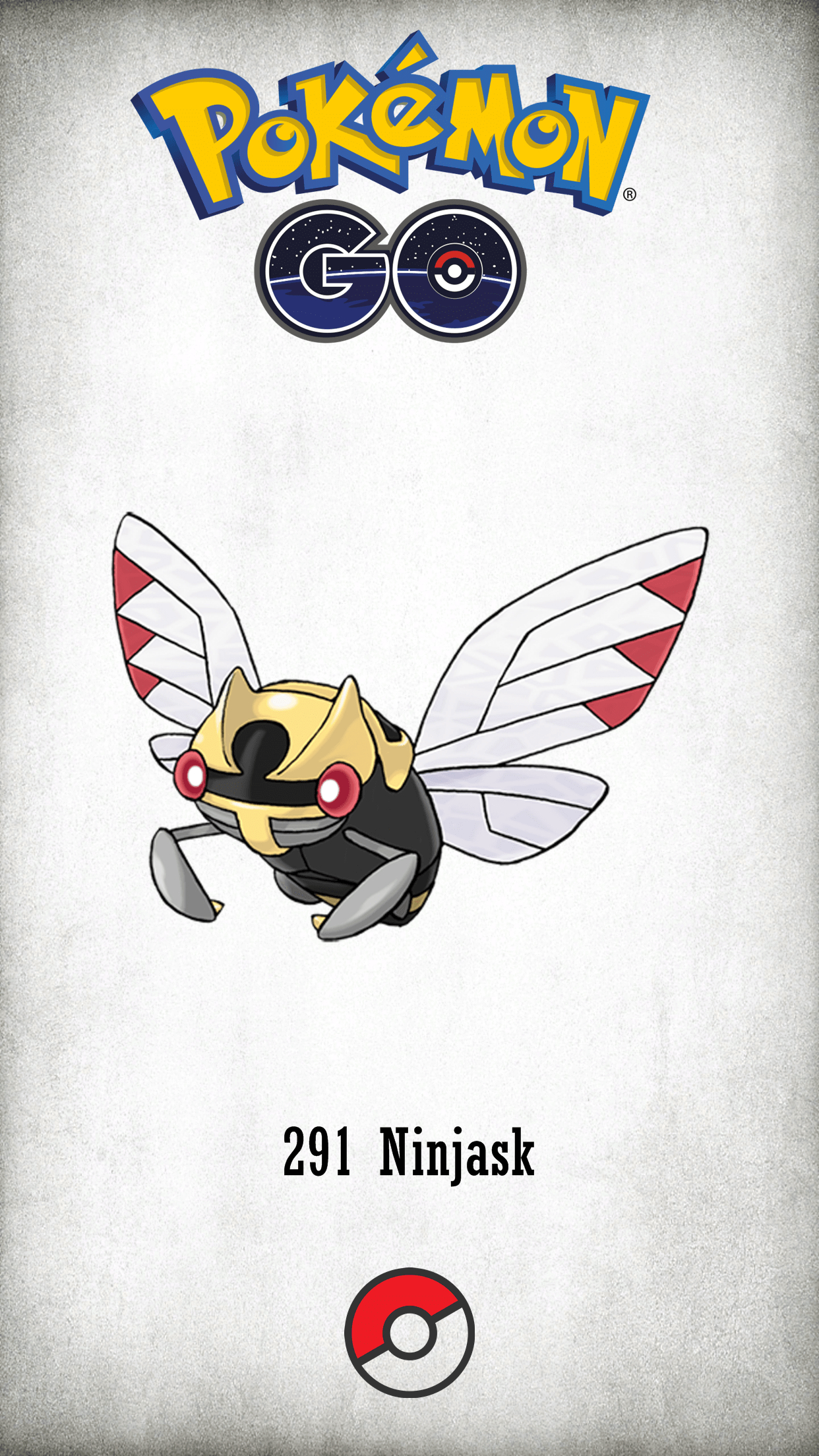 1250x2210 Mobile Ninjask Wallpaper. Full HD Picture, Phone