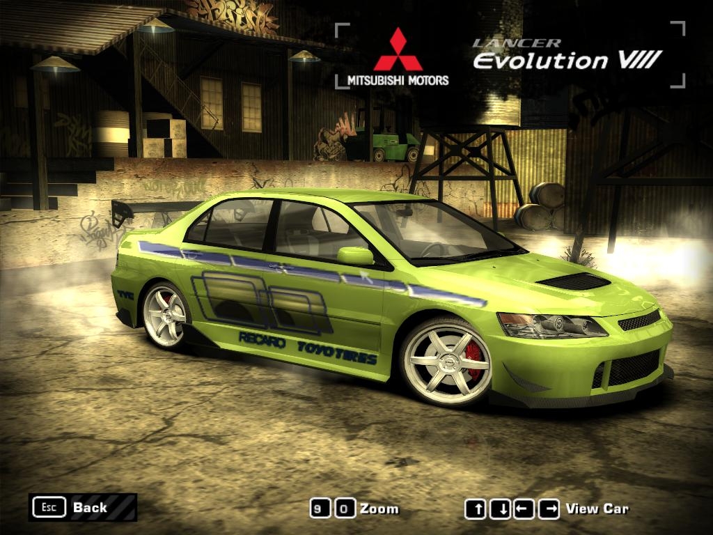 1030x770 Mitsubishi Lancer Evolution VIII Brian O'Conner, Desktop