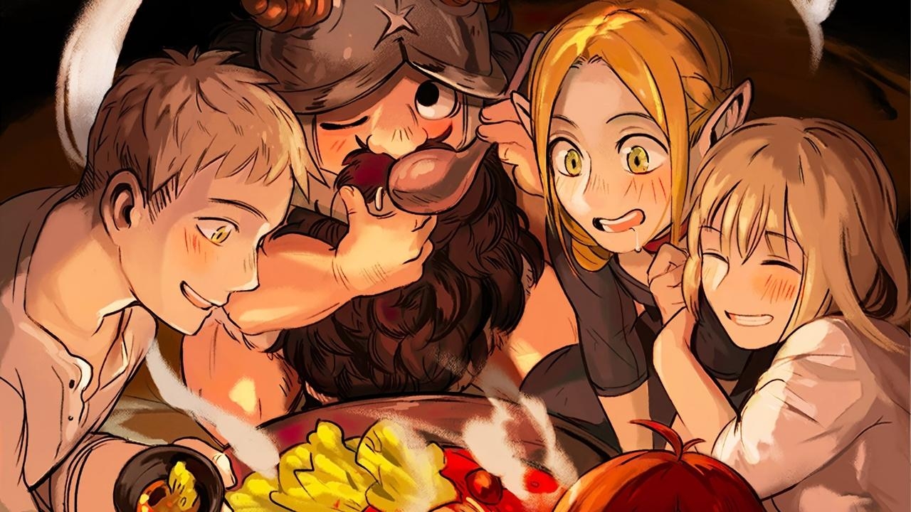 1280x720 Tragones y Mazmorras' Dungeon Meshi, Desktop