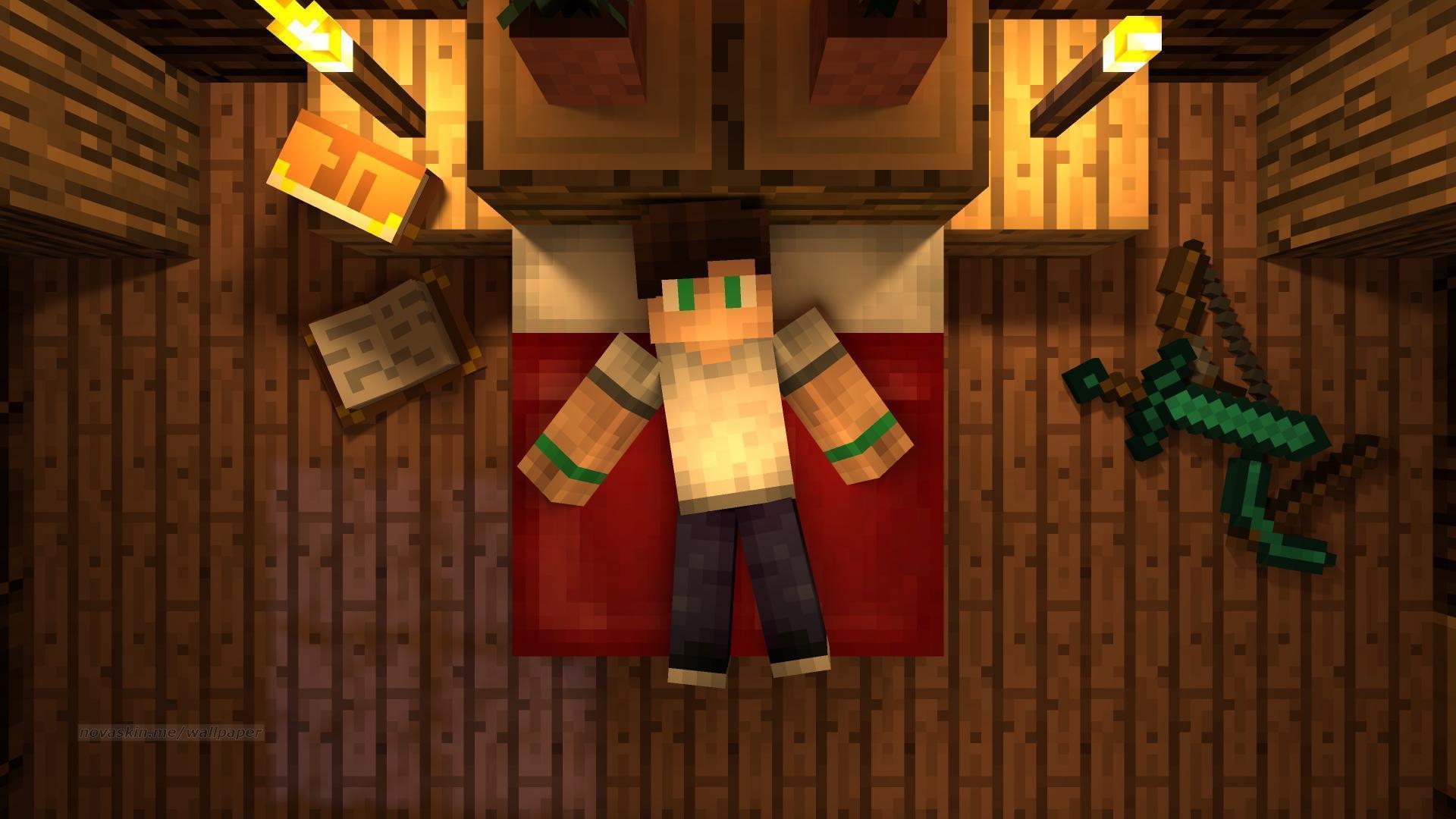 1920x1080 Cute Boy Minecraft Wallpaper, Desktop