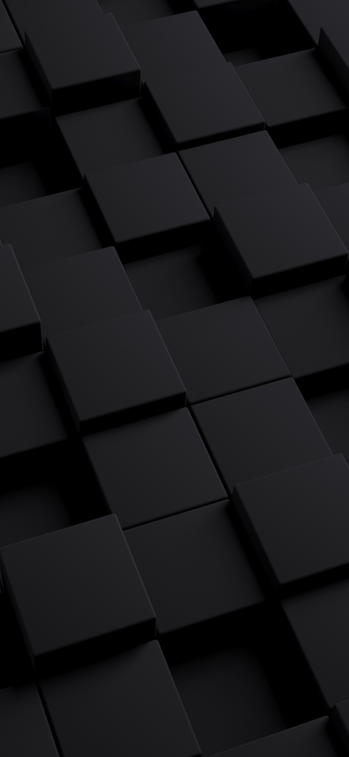 1130x2440 3D Black Cube iPhone XS, iPhone iPhone X HD 4k Wallpaper, Image, Background, Photo and Picture, Phone