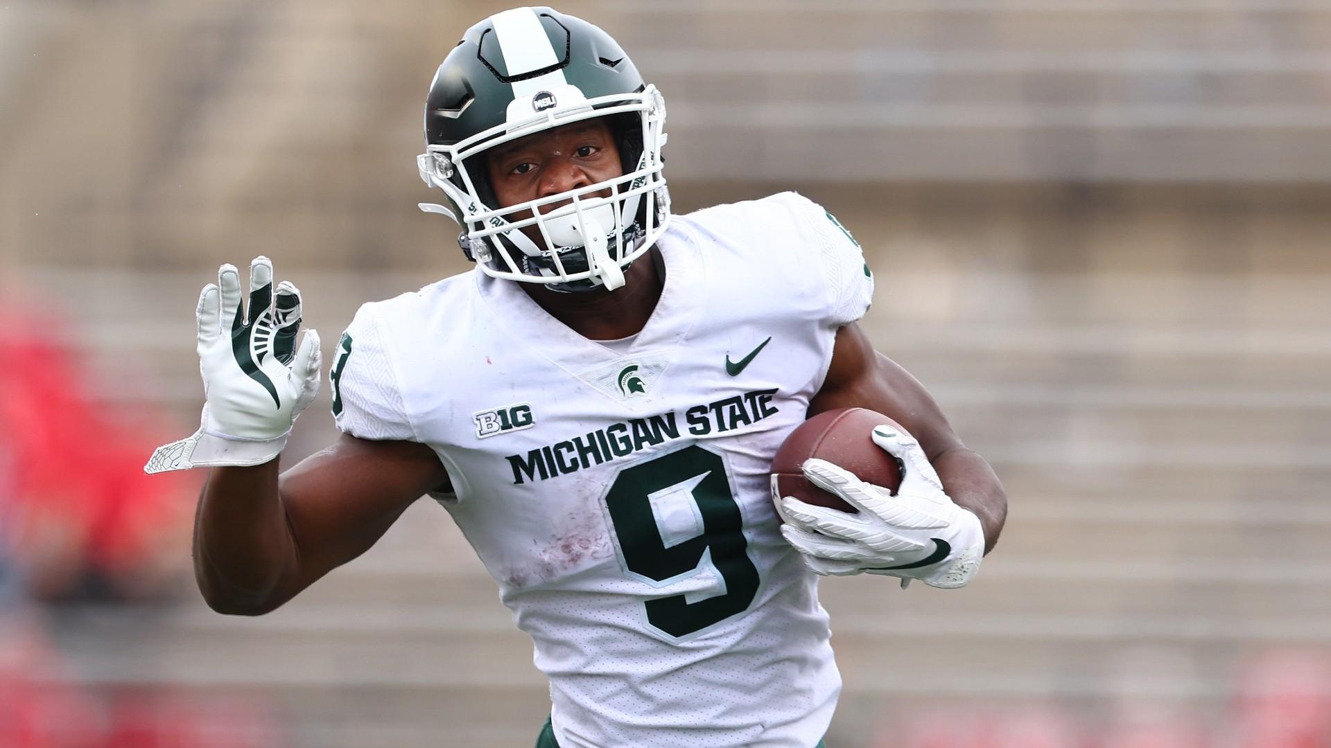 1920x1080 Kenneth Walker NFL Draft projections: Michigan State RB challenging Breece Hall for first off the board, Desktop