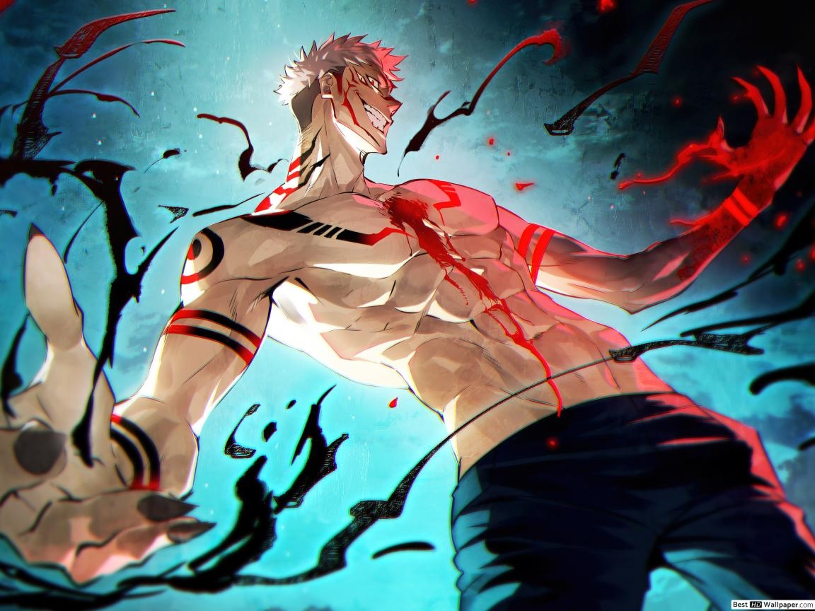 1160x870 Jujutsu Kaisen Itadori Sukuna HD wallpaper download, Desktop