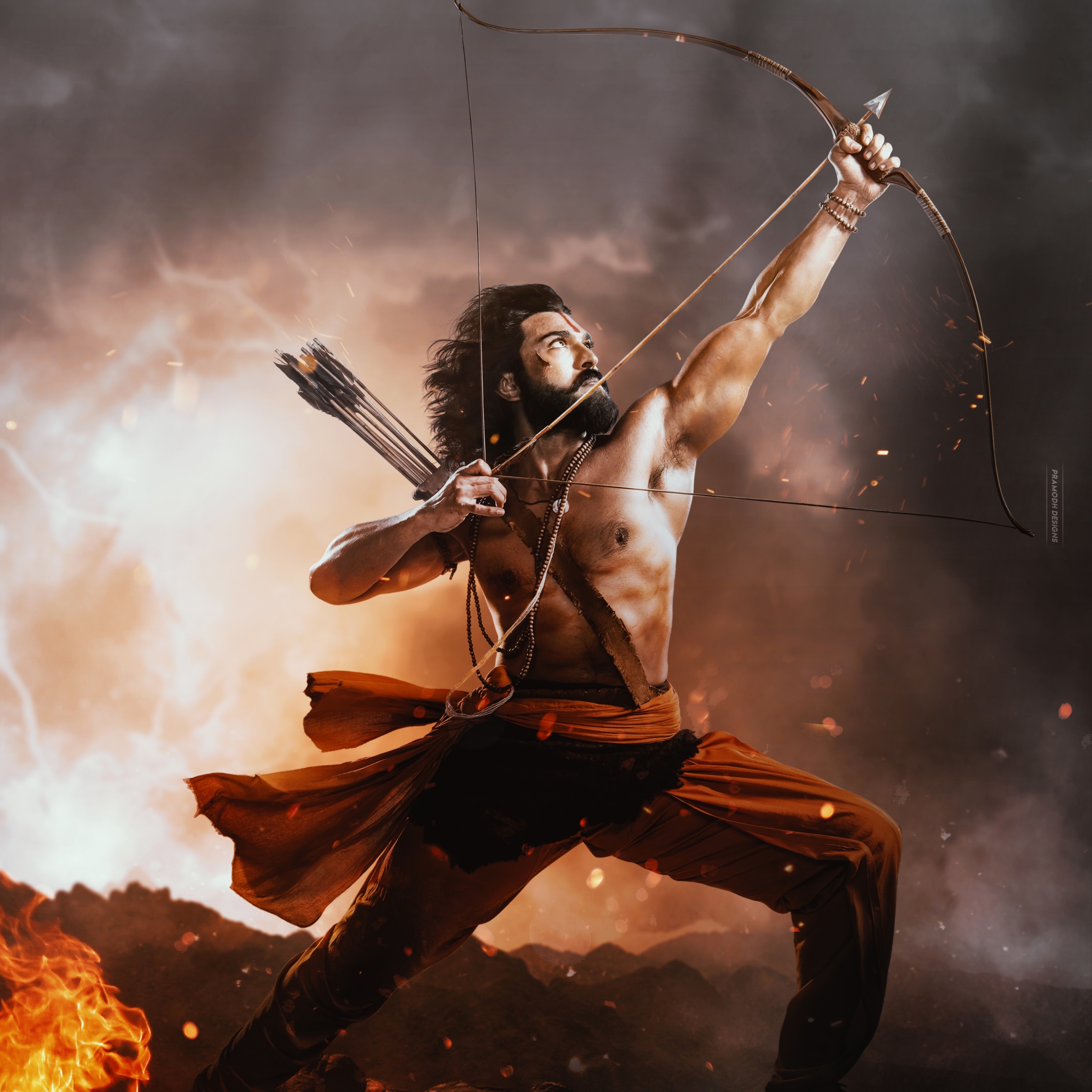 2560x2560 RRR Wallpaper 4K, Ram Charan, Alluri Sitarama Raju, SS Rajamouli, Movies, Phone