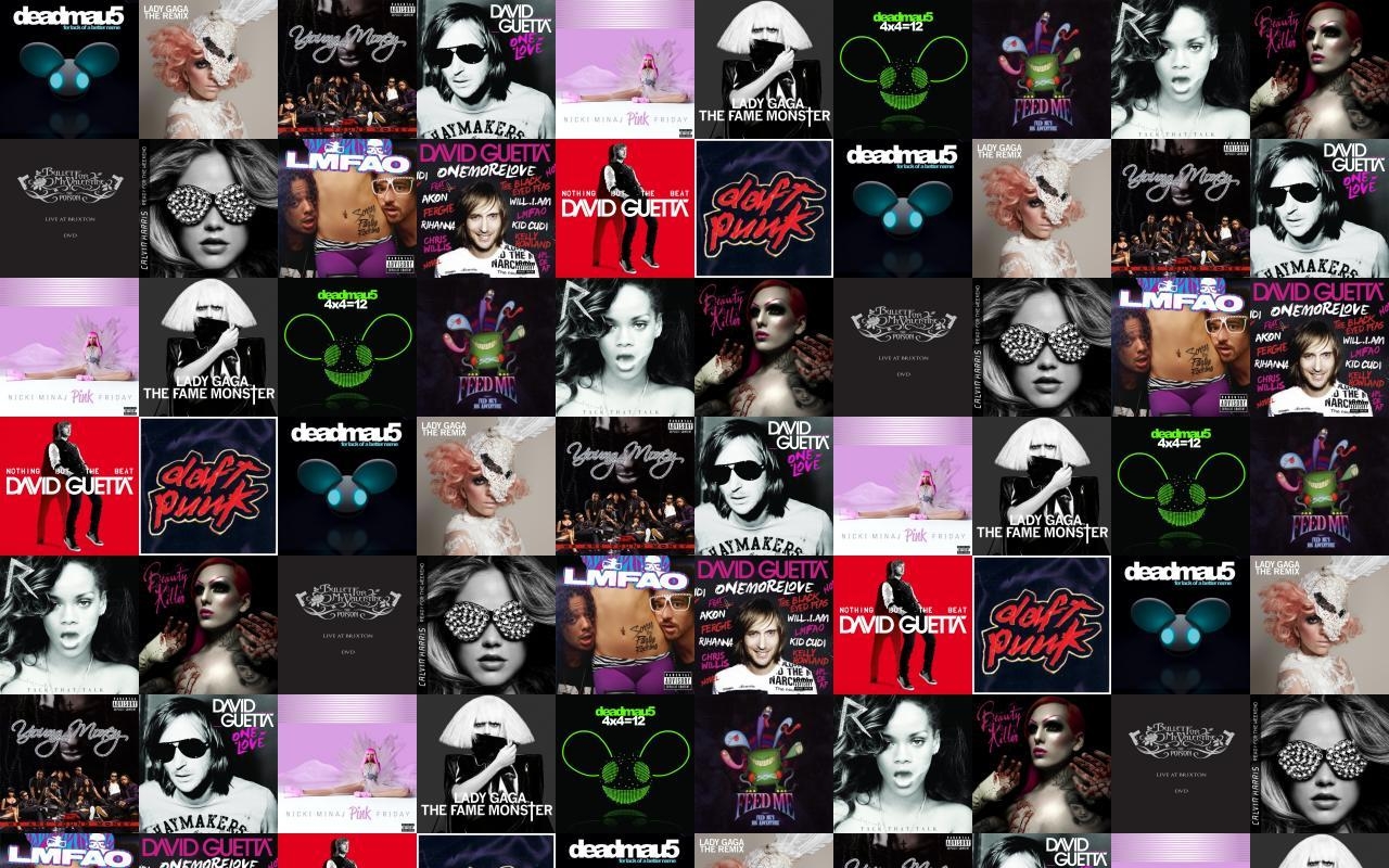 1280x800 Deadmau Deadmau5 Lady Gaga The Remix Young Money Wallpaper « Tiled, Desktop