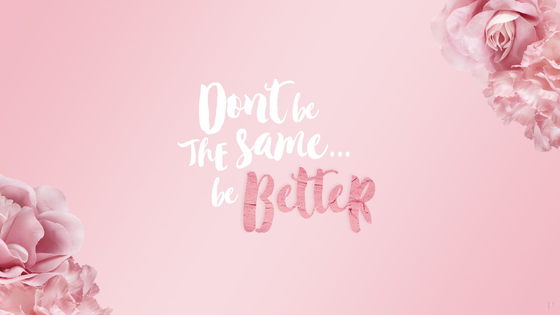 1920x1080 Pink Quotes Wallpaper HD, Desktop