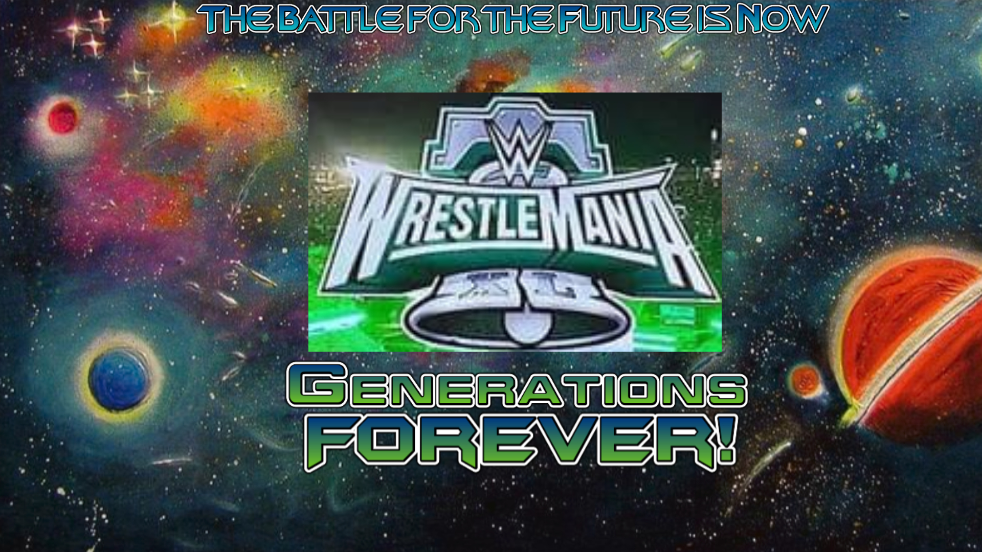 1920x1080 WrestleMania 40: Generations Forever, Desktop