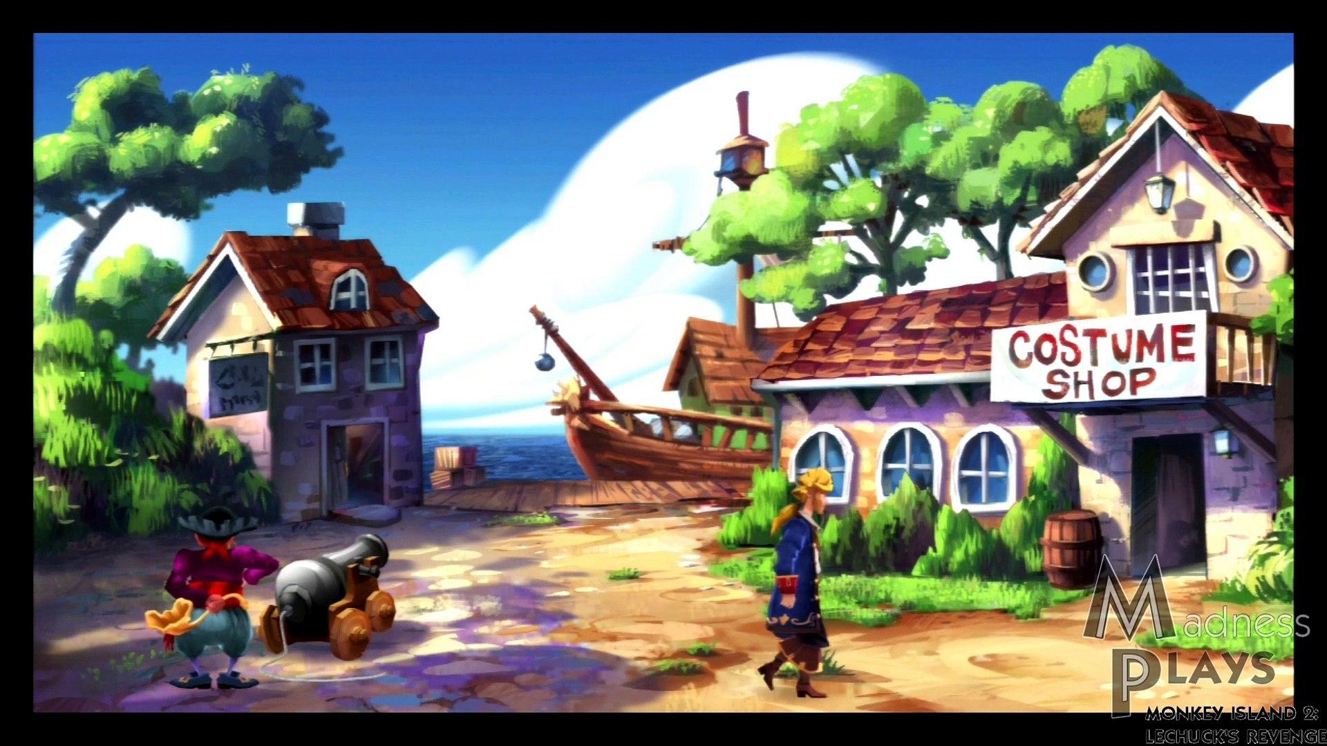 1920x1080 Madness Plays. Monkey Island 2: LeChuck's Revenge Part 18: Boney, Desktop