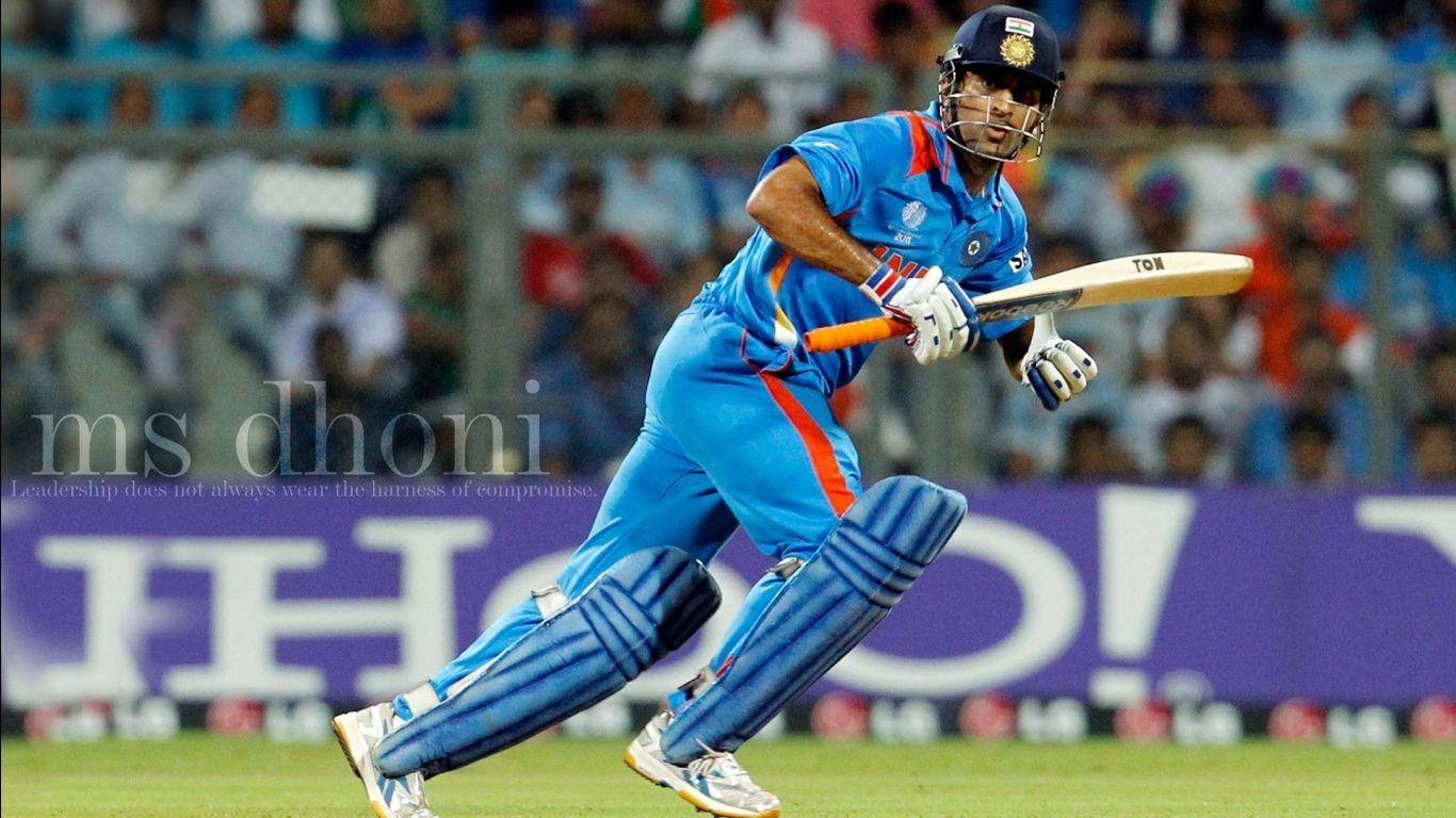 1370x770 Wallpaper Of Ms Dhoni, Desktop