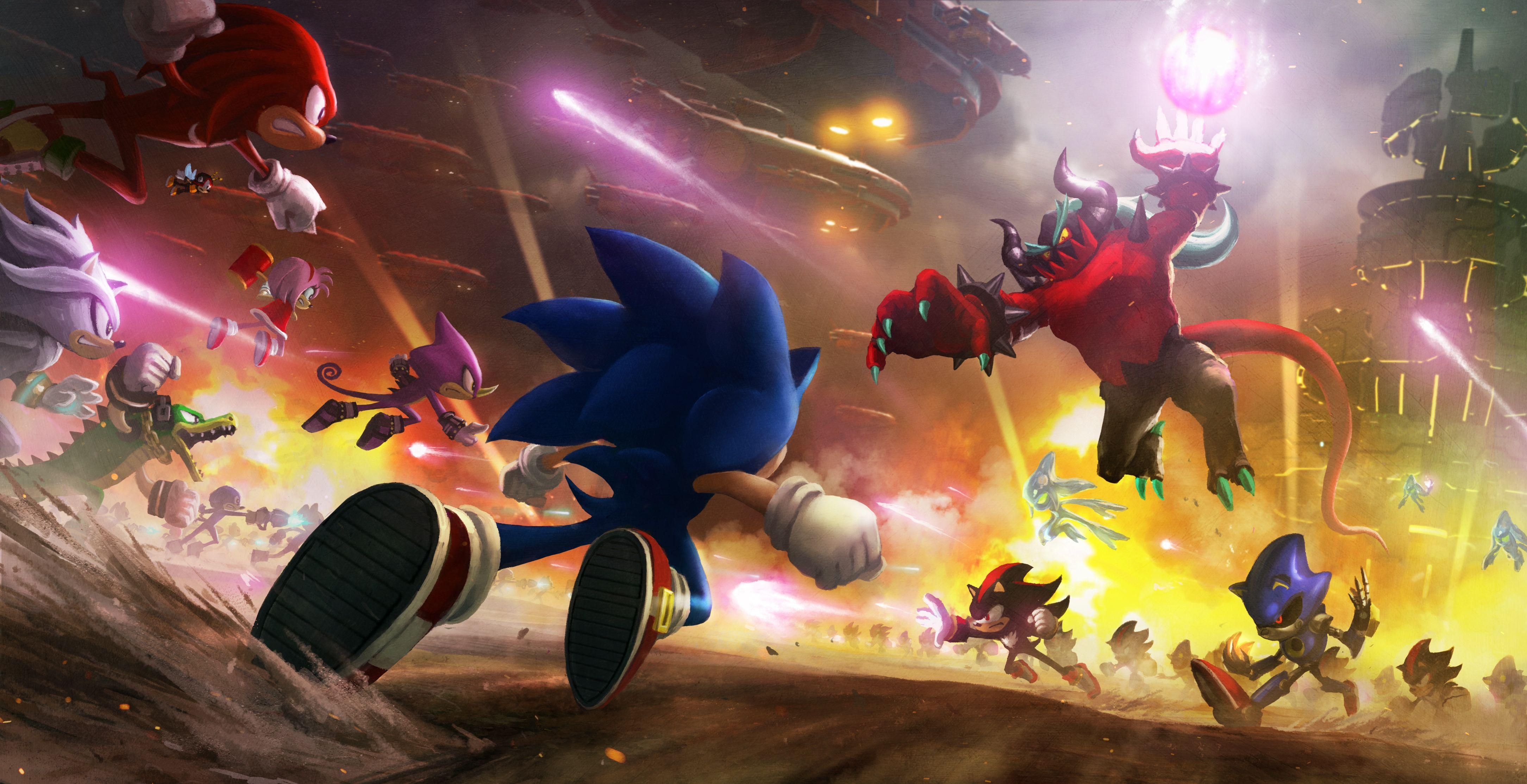 4340x2230 Metal Sonic HD Wallpaper and Background Image, Desktop