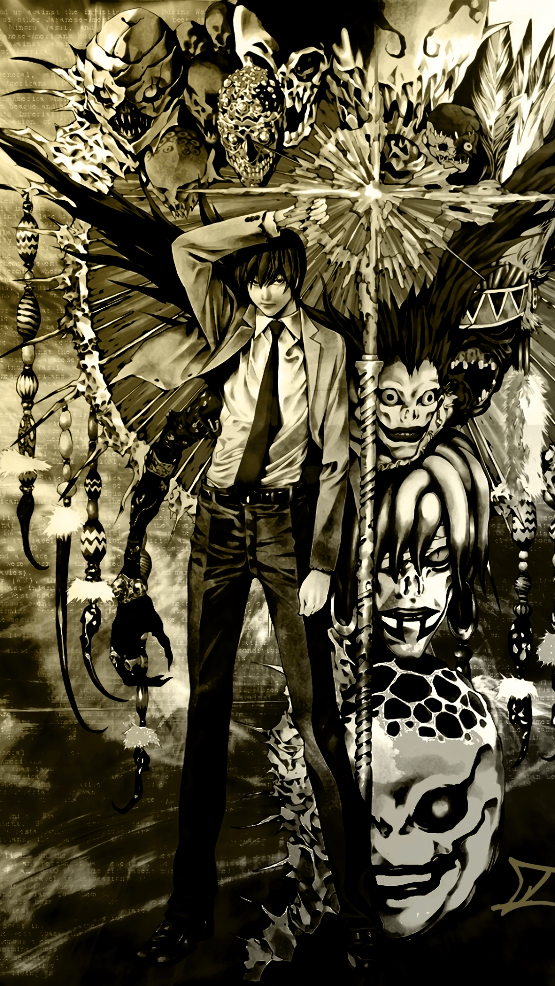 1080x1920 Death Note iPhone Wallpaper Free Death Note iPhone, Phone