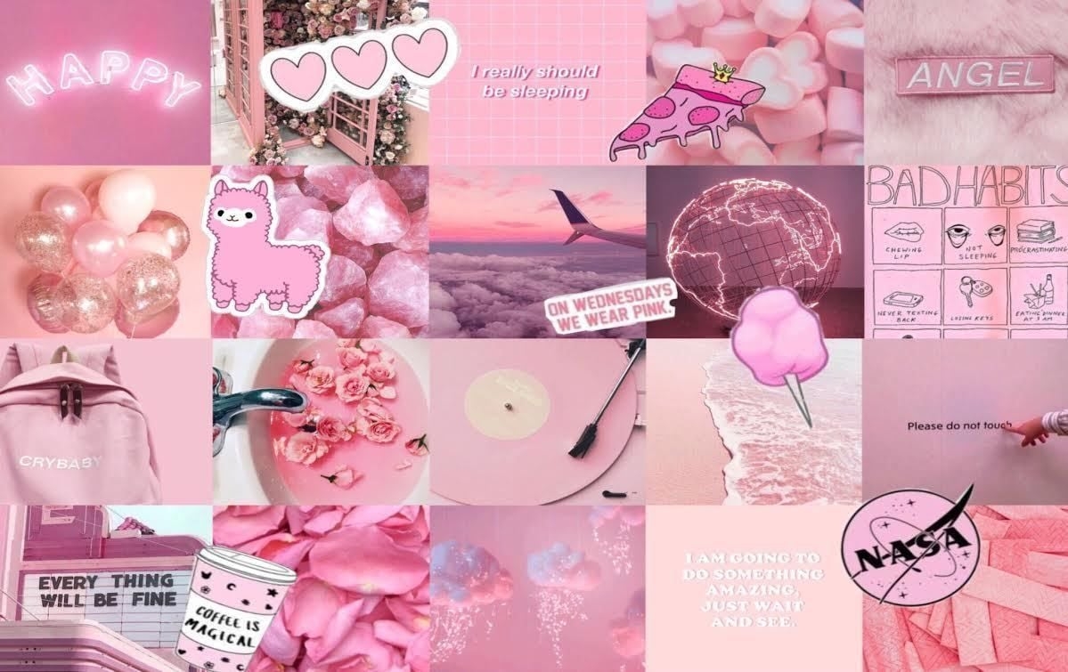 1200x760 Wallpaper Pink Aesthetic Tumblr Quotes. Pink wallpaper laptop, Aesthetic desktop wallpaper, Cute laptop wallpaper, Desktop