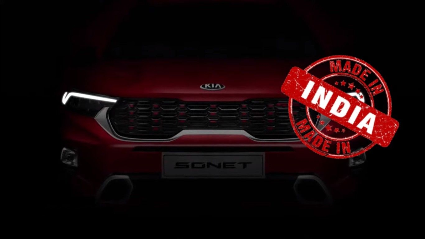 1370x770 KIA Sonet, MADE IN INDIA. Specs, Price & Image, Desktop