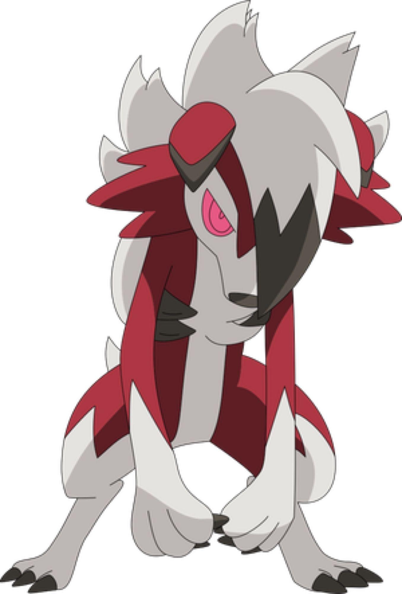 1360x2000 Midnight Lycanroc. Pokemon Sun, Phone