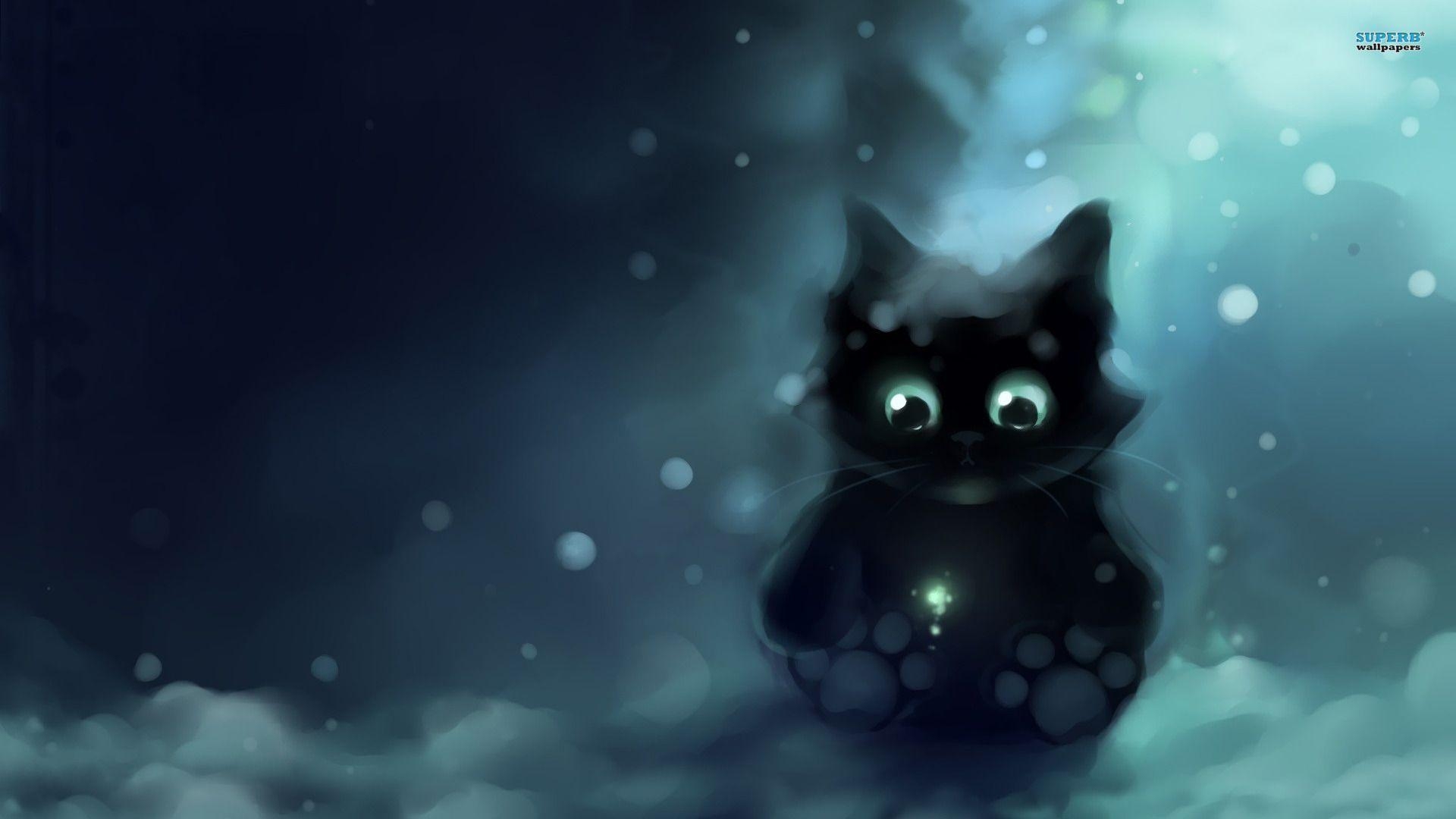 1920x1080 Cartoon Cat Wallpaper, Desktop