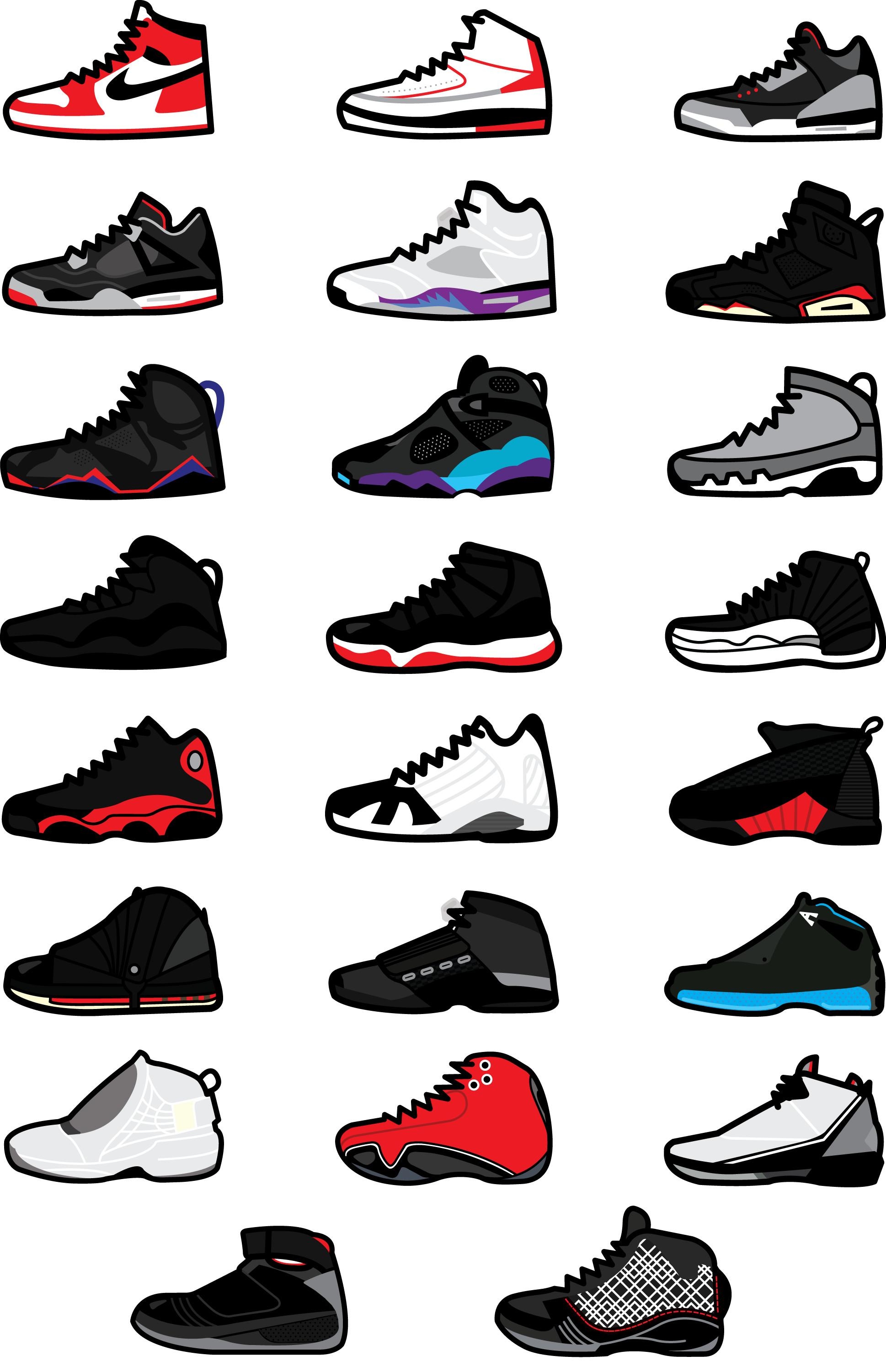 1940x3010 Sneaker Art Wallpaper, Phone