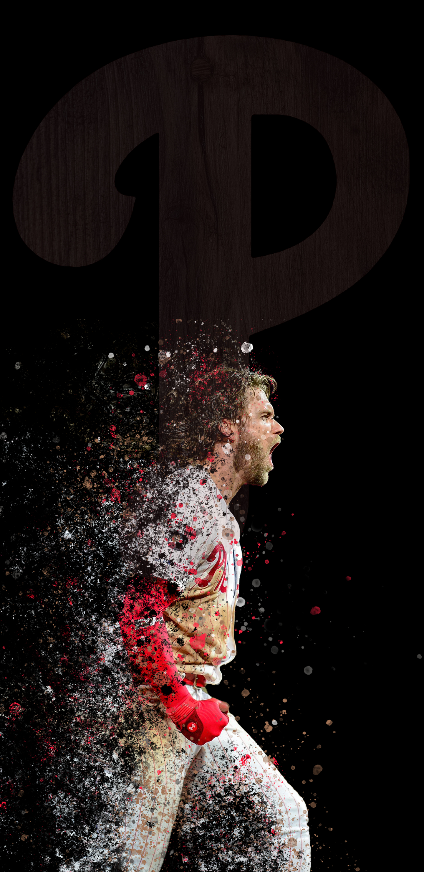 1440x2960 Bryce Harper Walkoff Mobile Wallpaper, Phone