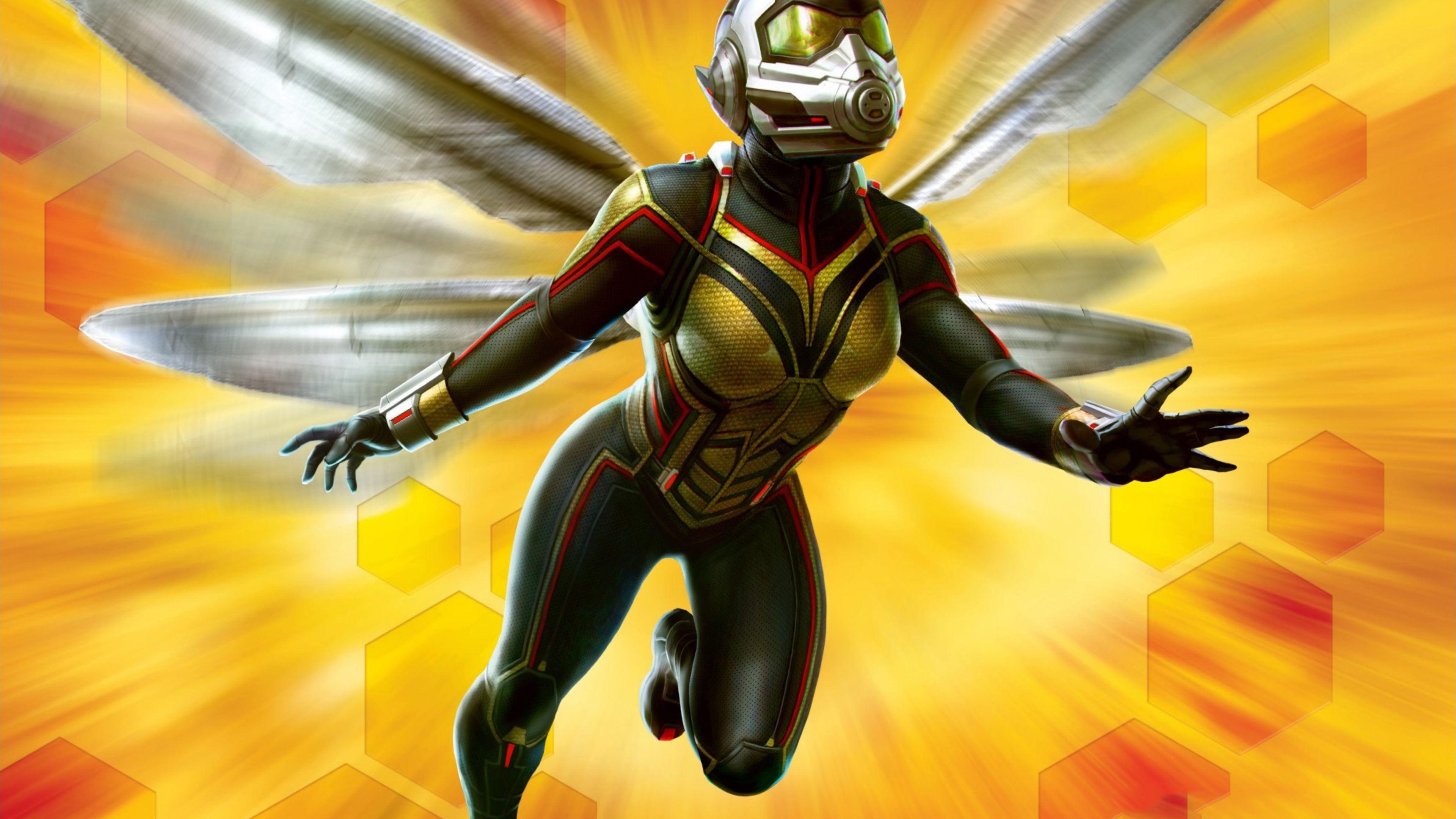 3840x2160 Wasp In Ant Man And The Wasp Movie 4K Wallpaper, Desktop