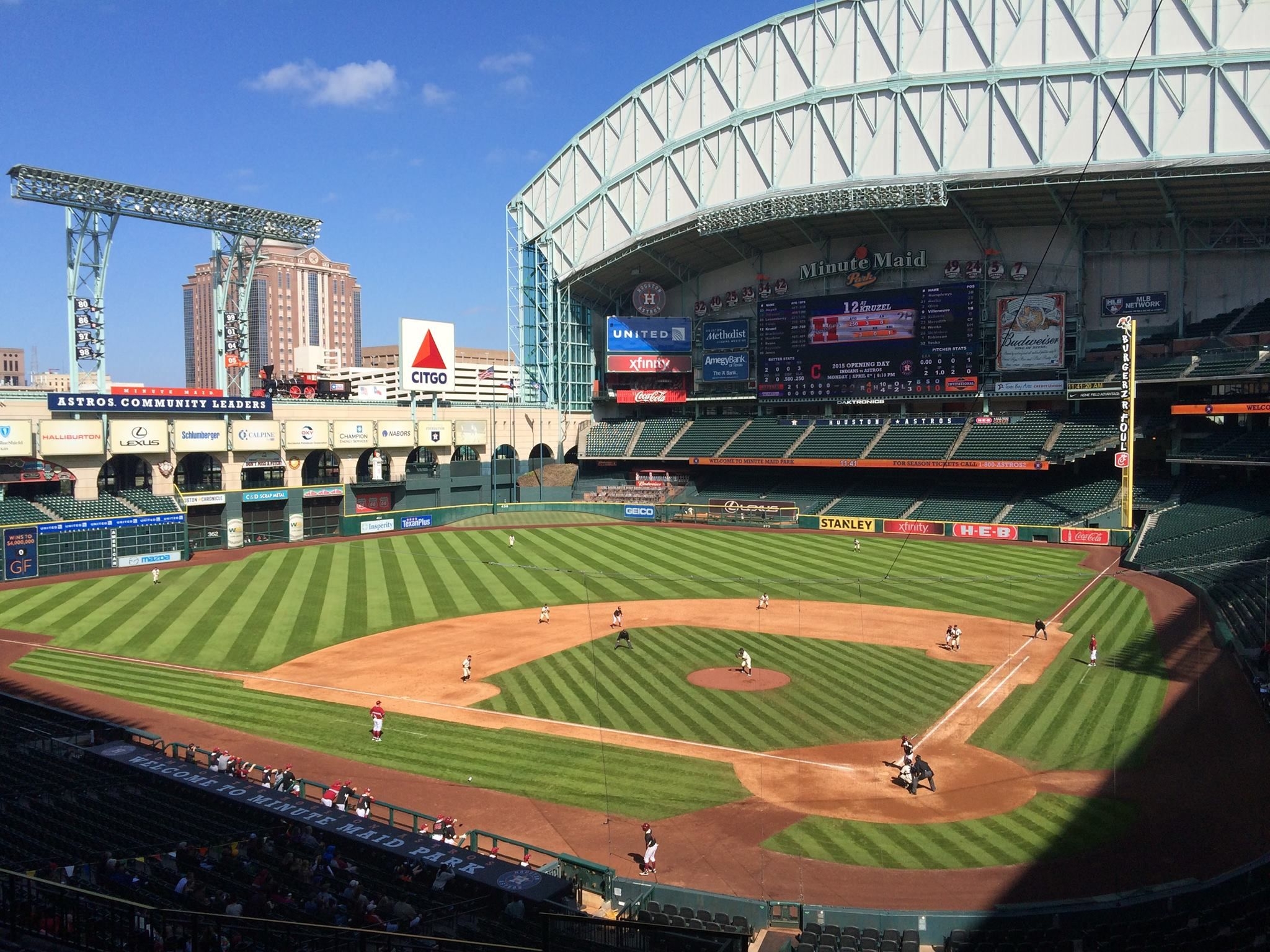 2050x1540 Minute Maid Park. Jugar beisbol, Desktop