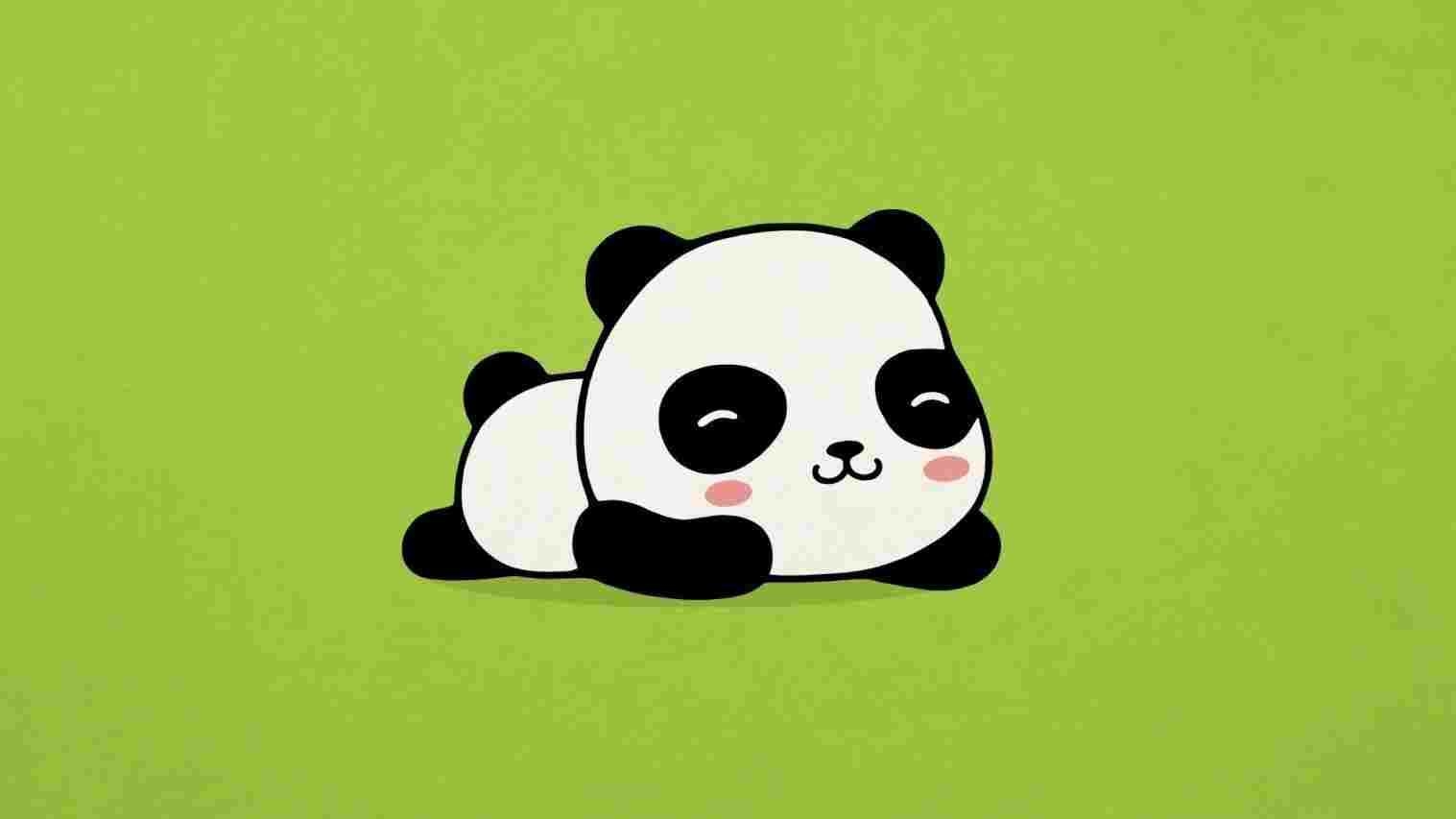 1520x860 cute kawaii panda drawings.com, Desktop