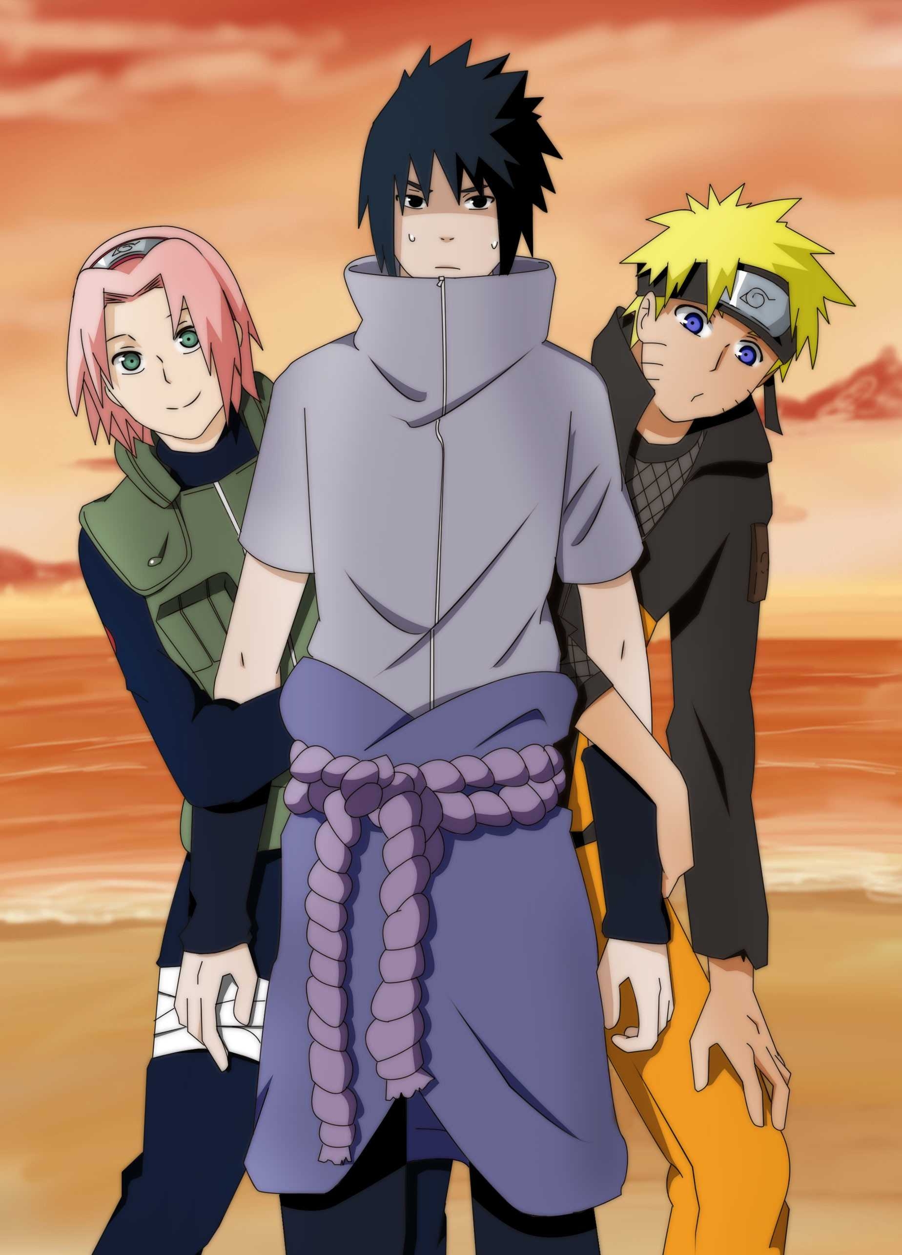 1850x2580 Team 7 Naruto Wallpaper Free HD Wallpaper, Phone