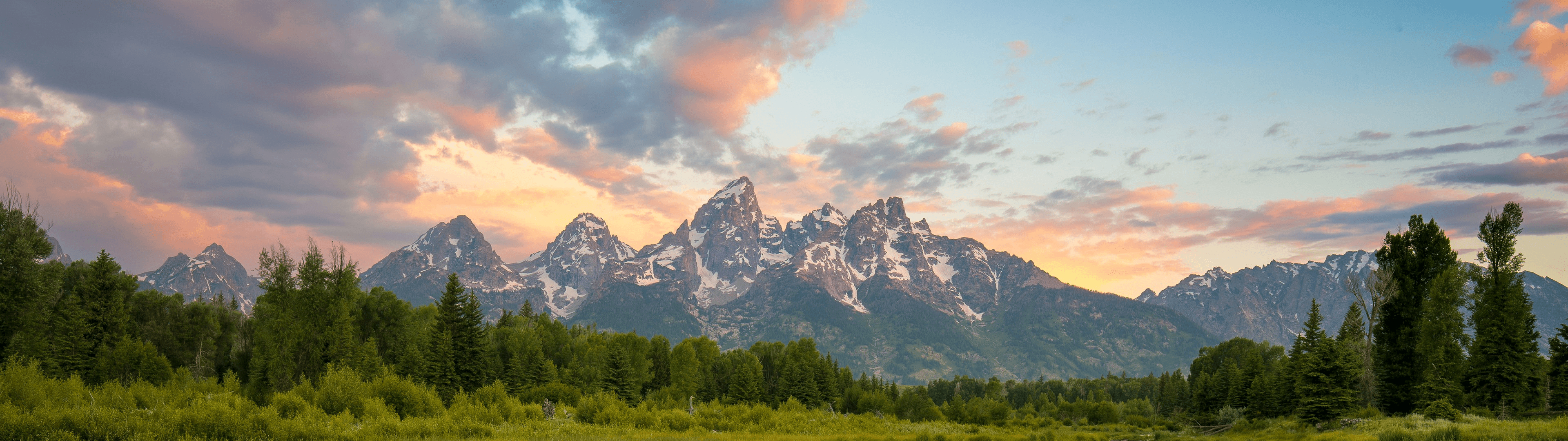 3840x1080 ] [32:9] Grand Teton National Park, Dual Screen