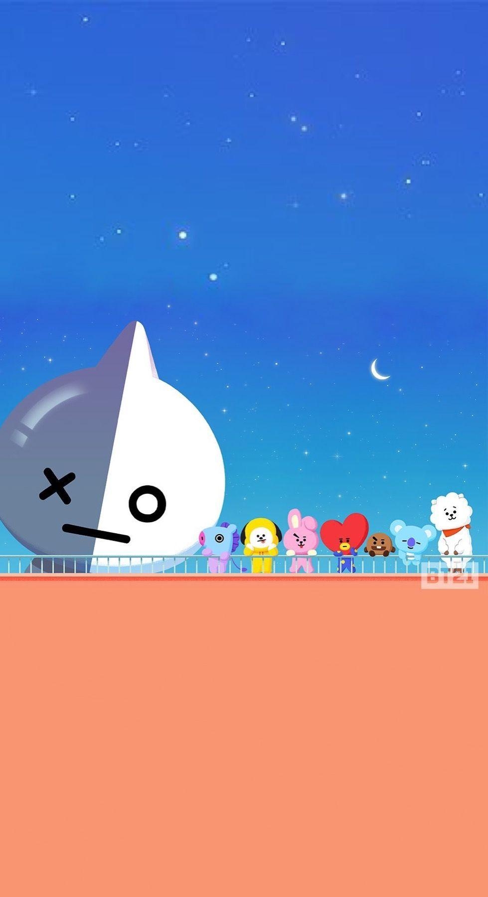 980x1800 BTS BT21 WALLPAPER. BTS WALLPAPER. BTS, Wallpaper, Phone