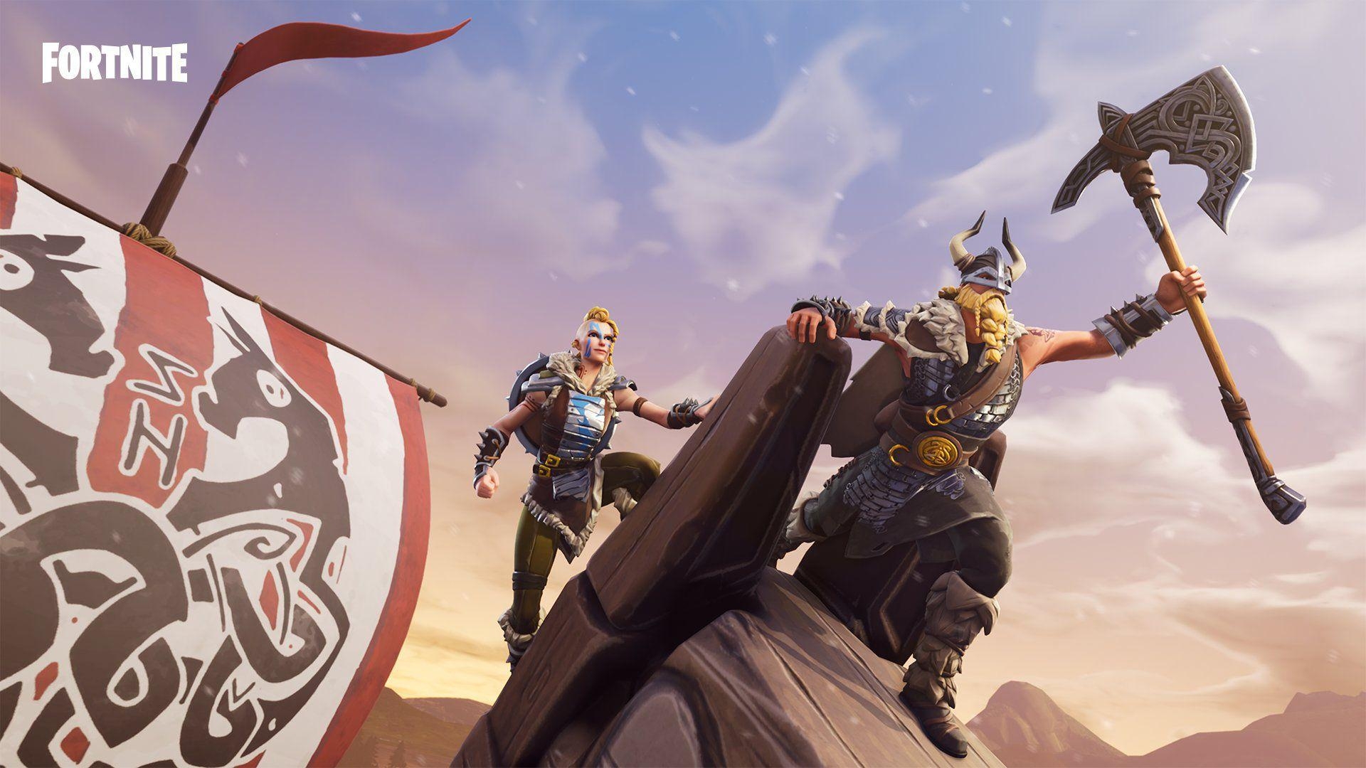 1920x1080 Fortnite Background Vikings Wallpaper and Free, Desktop