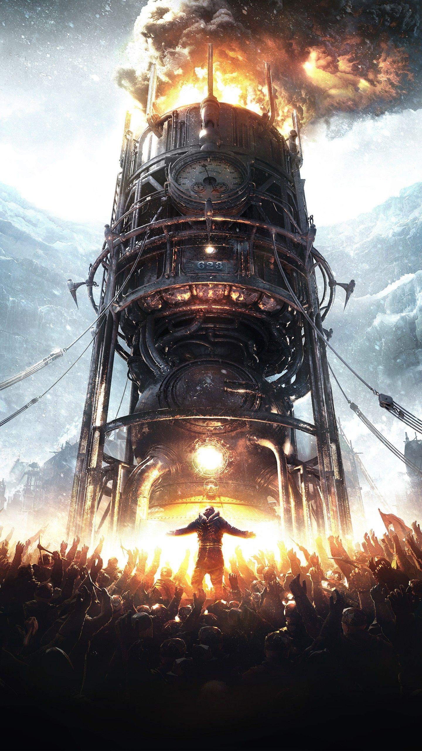 1440x2560 Frostpunk 2018 Game Wallpaper, Phone