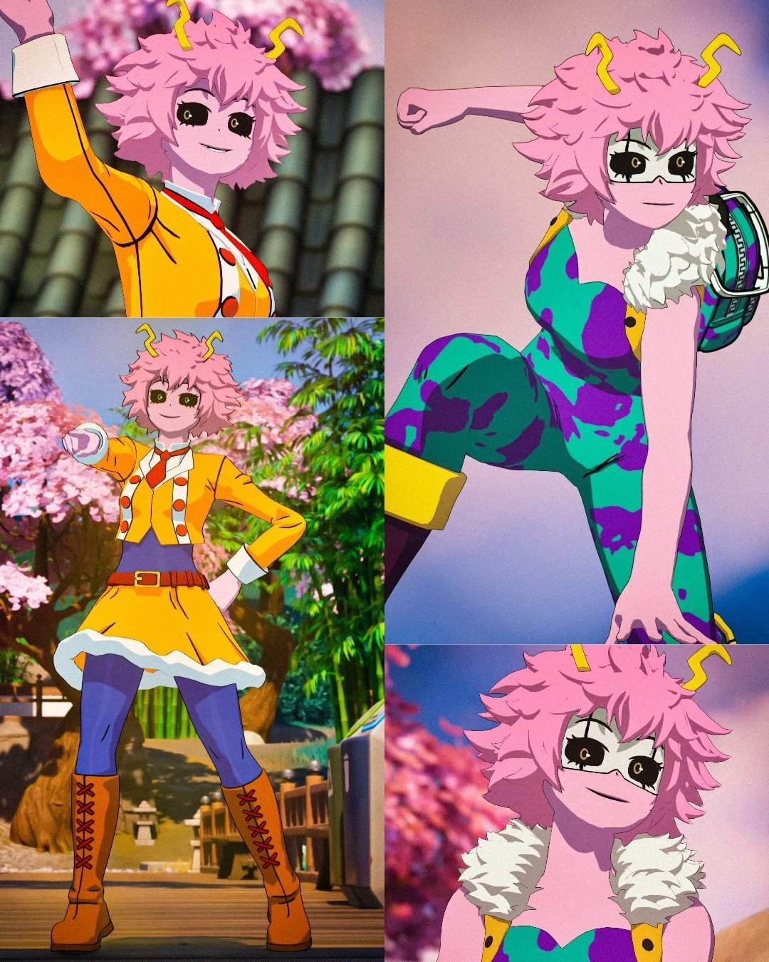 1080x1350 Mina Ashido Fortnite wallpaper, Phone