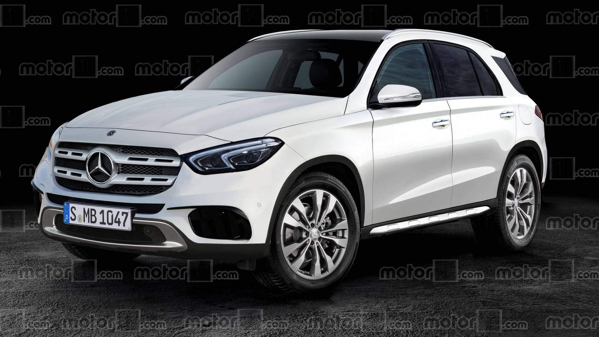 1920x1080 Mercedes GLE Ditches Camo In New Rendering, Desktop