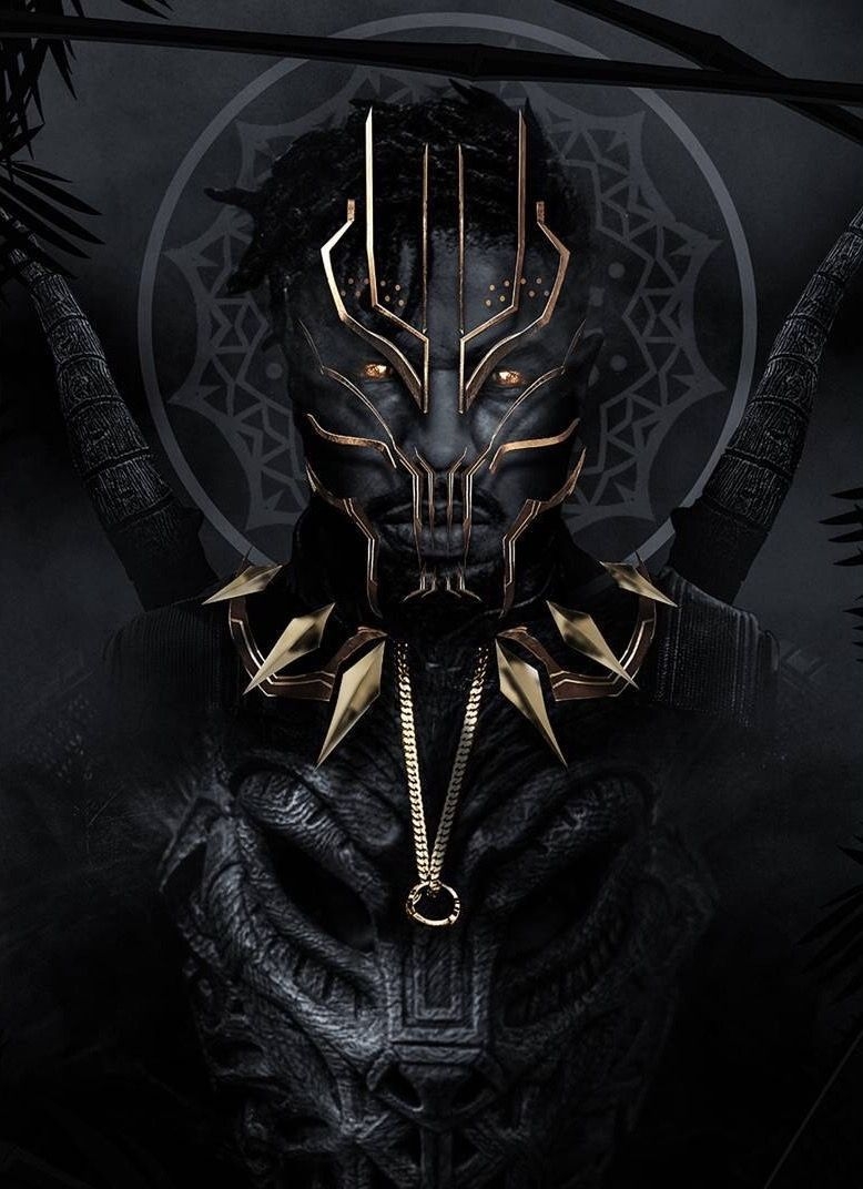 780x1080 Erick Killmonger by Bosslogic. Black panther art, Black panther marvel, Black panther, Phone