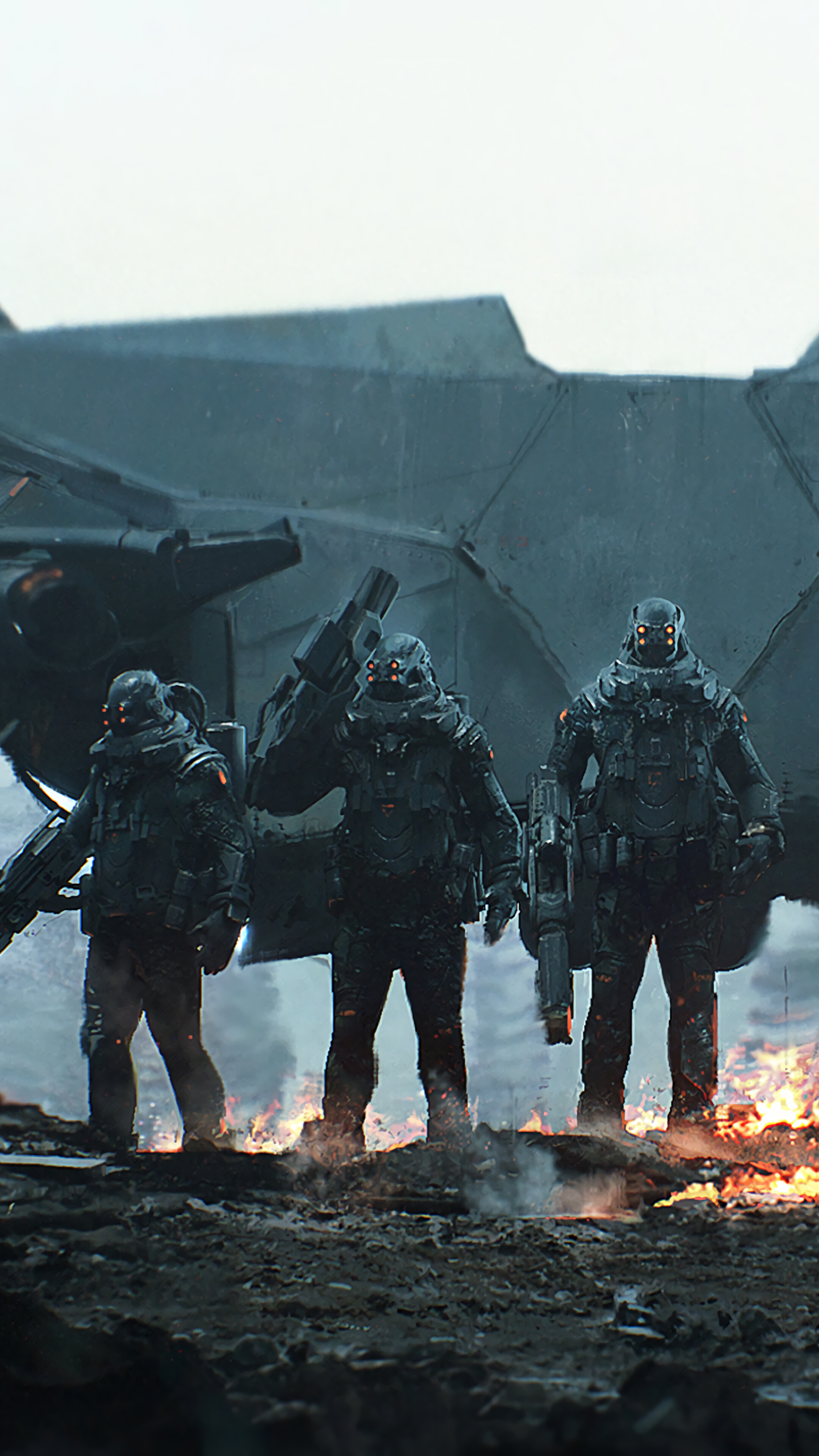 2160x3840 Sci Fi, Soldiers, 4k Gallery HD Wallpaper, Phone