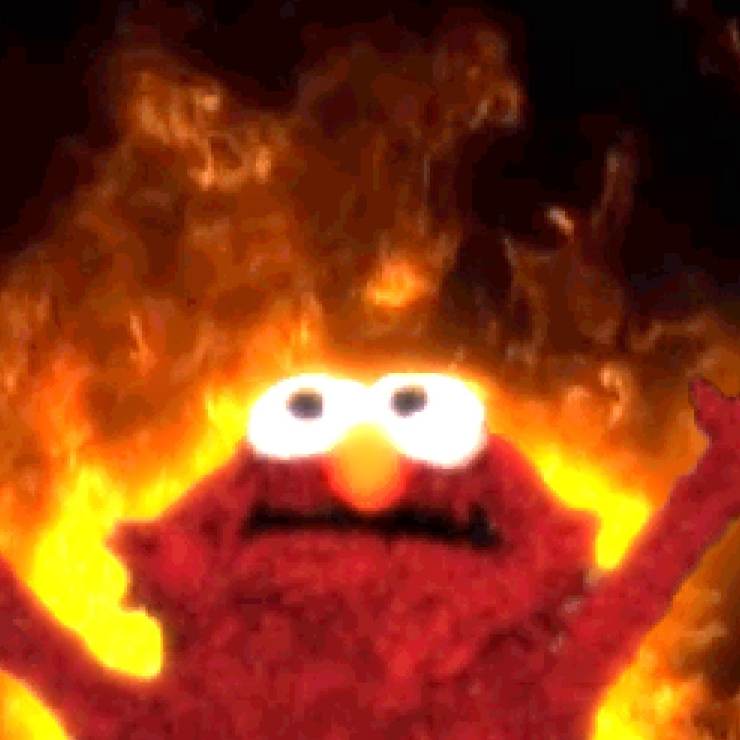 1080x1080 Elmo On Fire Phone, Phone